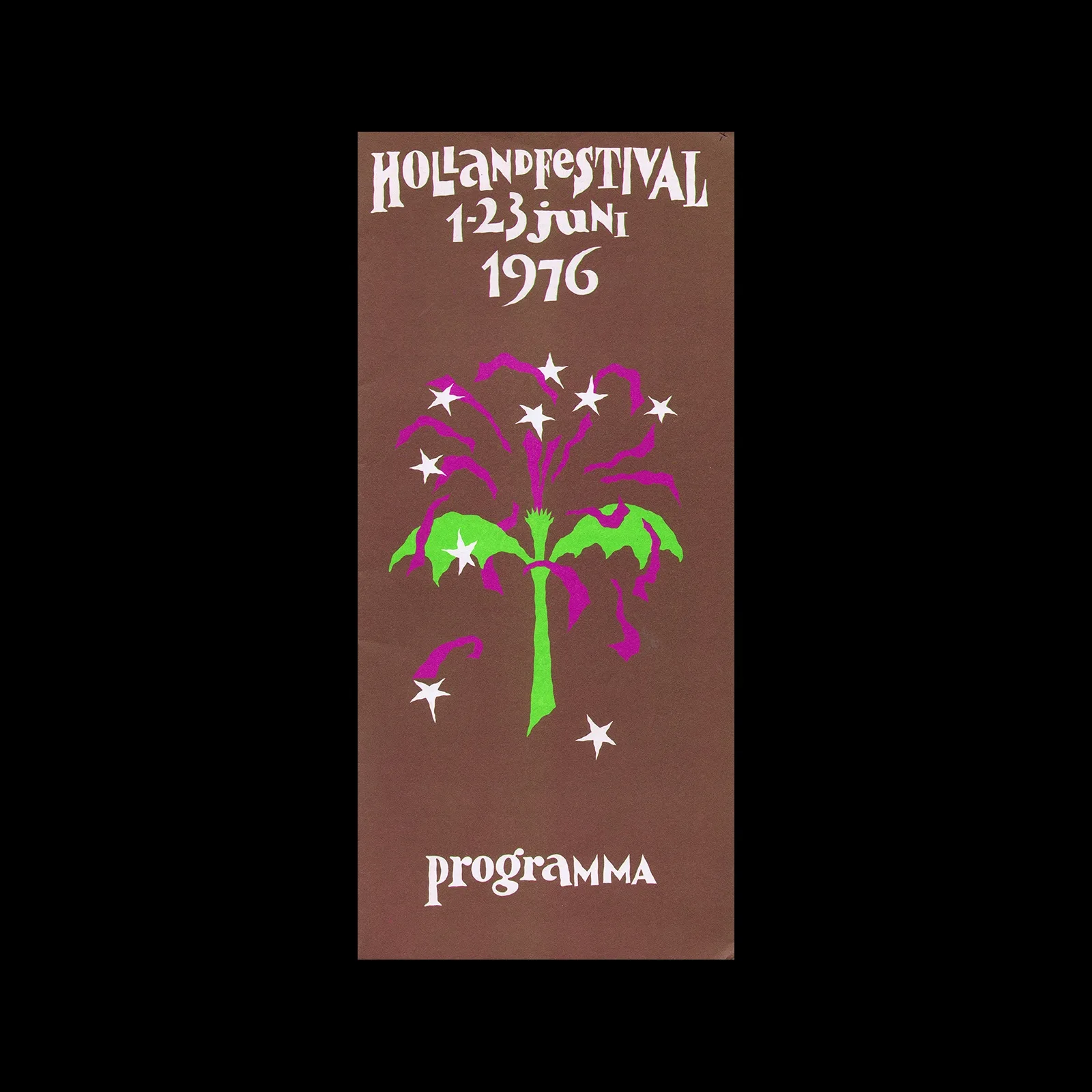 Holland Festival, Programme, 1976