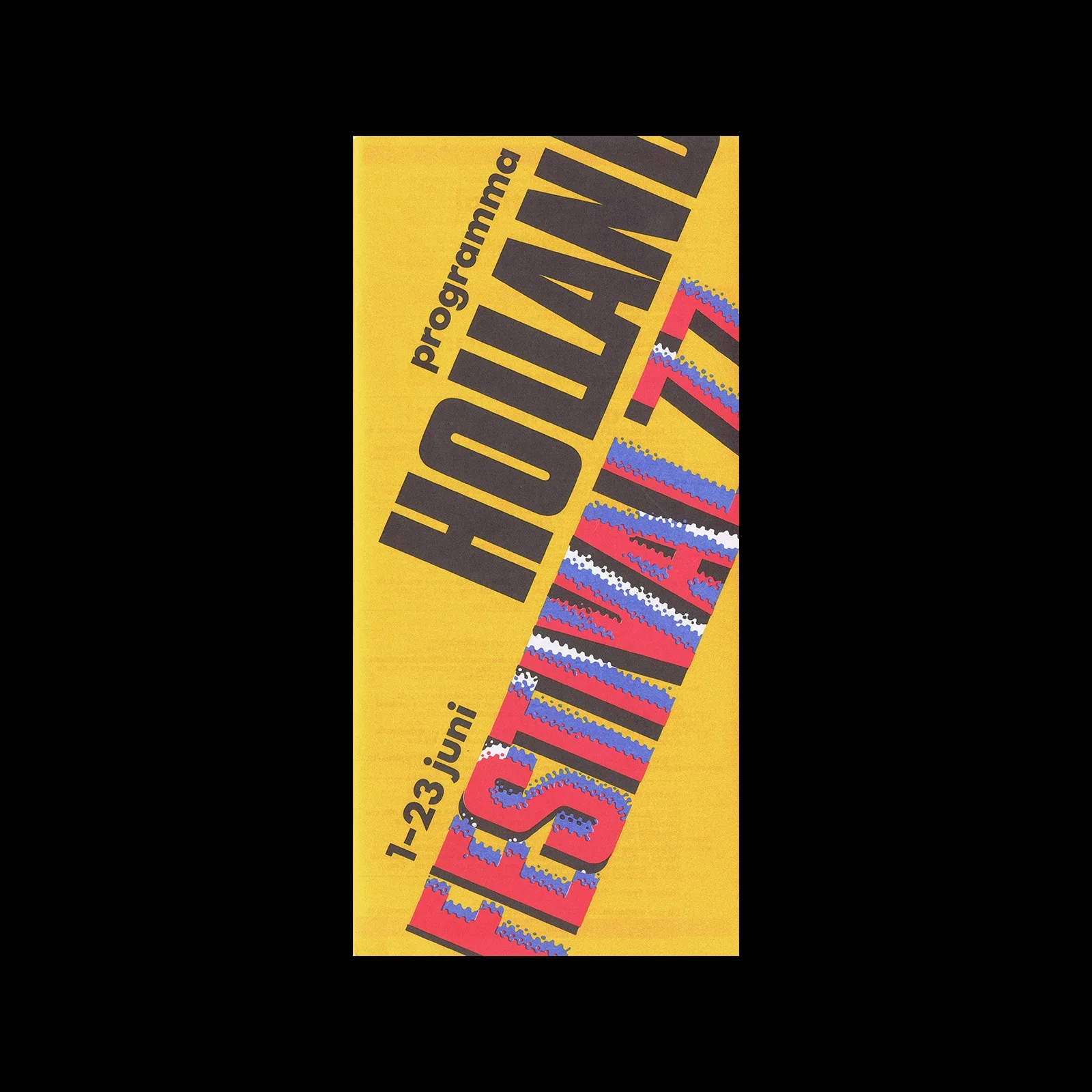 Holland Festival, Programme, 1977