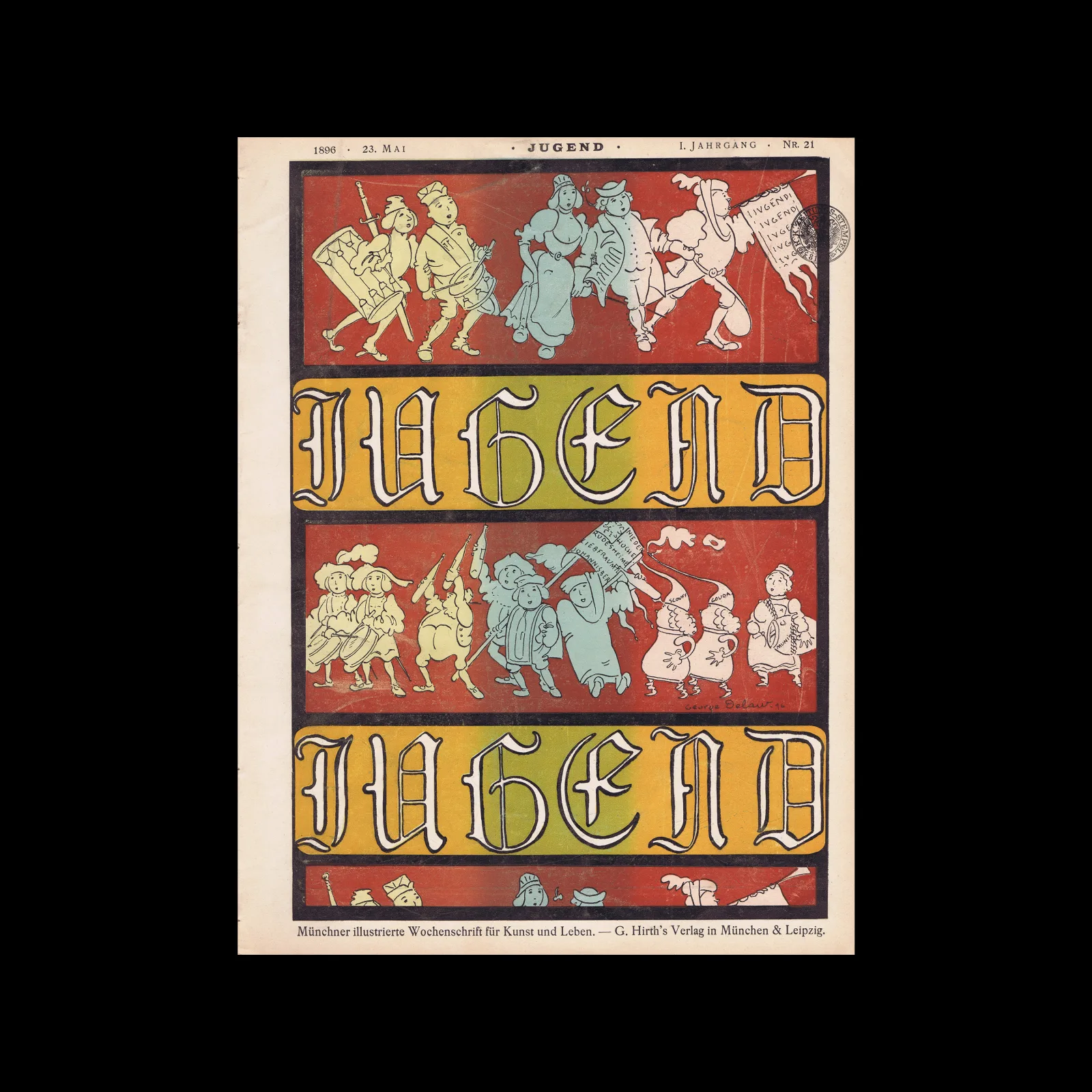 Jugend Magazine, Vol 01, No. 21, 1896
