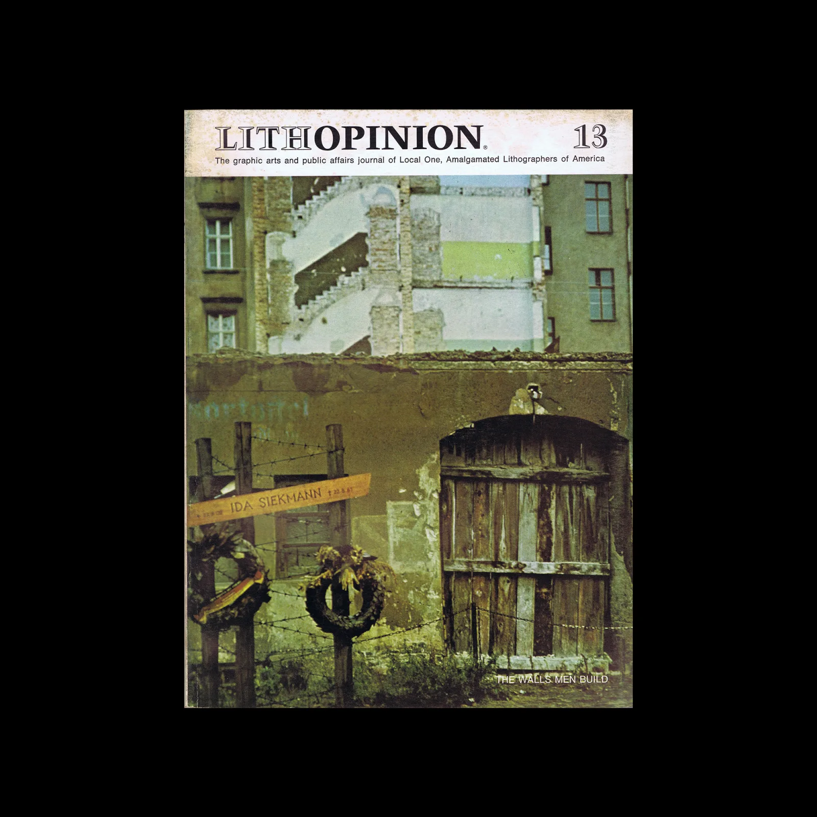 Lithopinion Magazine No 13, 1969