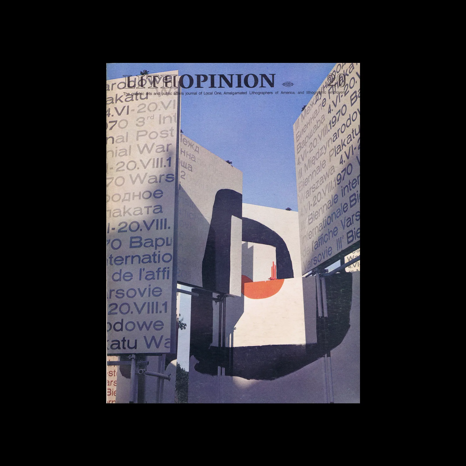 Lithopinion Magazine No 20, 1970