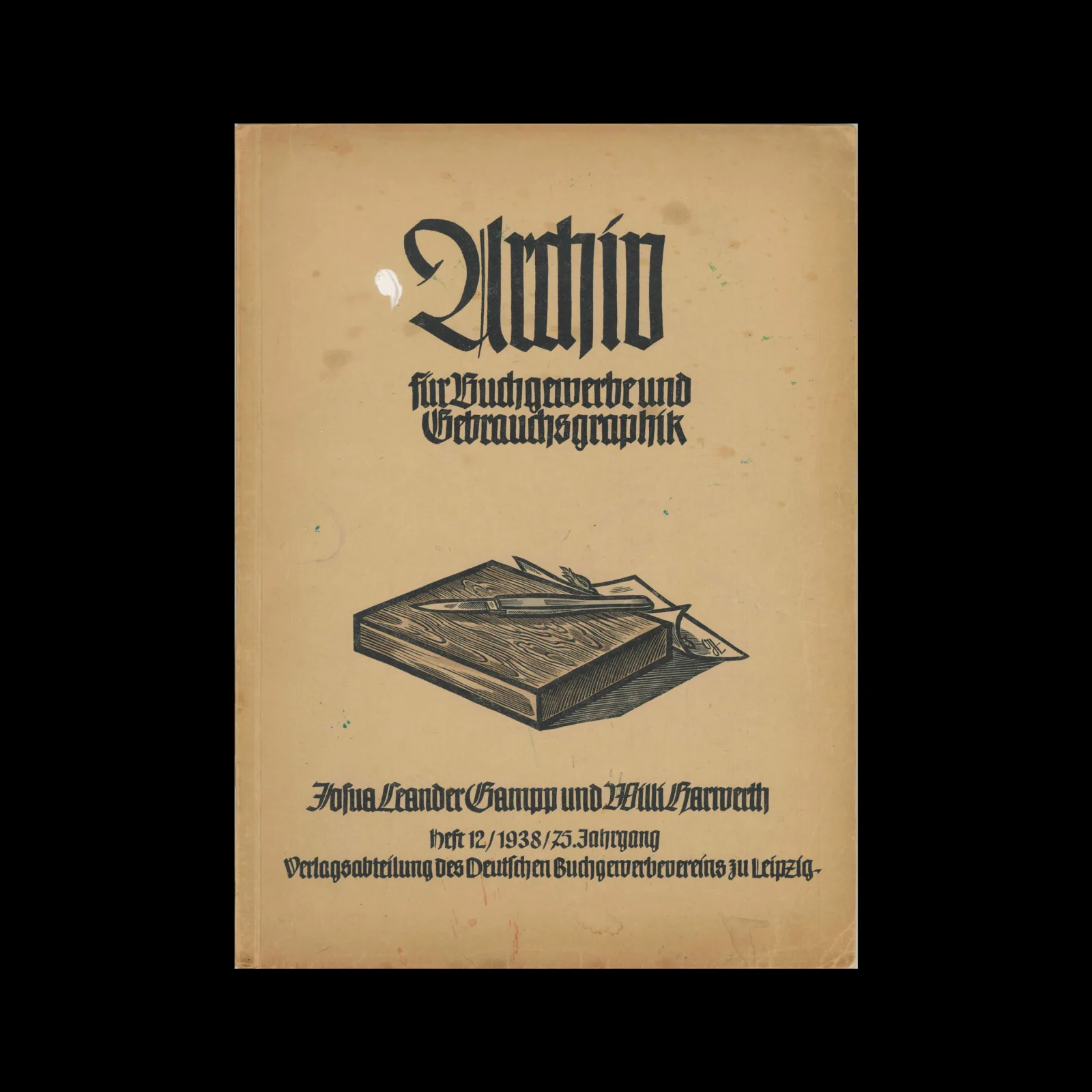 Archiv für Buchgewerbe und Gebrauchsgraphik, Vol 75, No 12, 1938