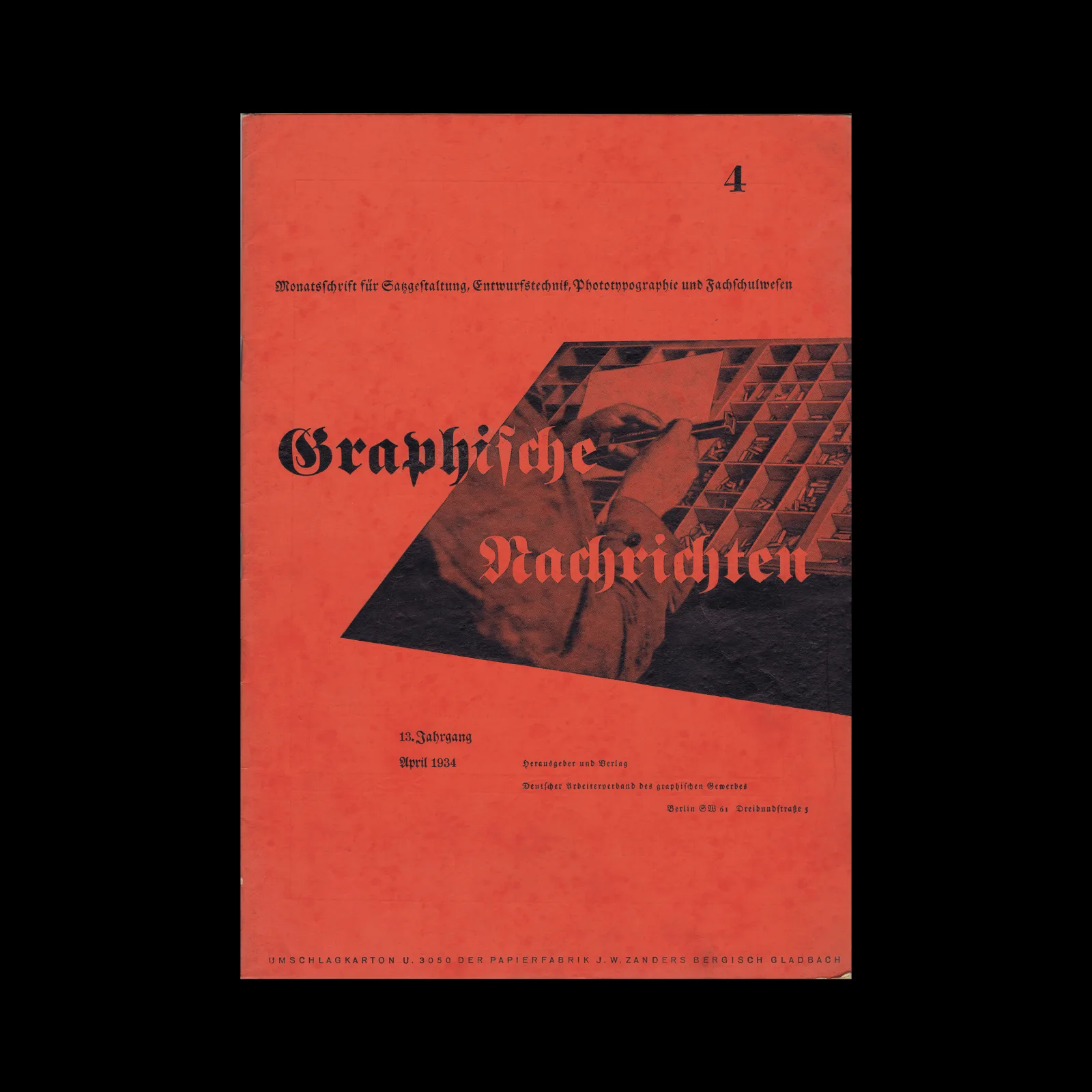 Graphische Nachrichten, Vol 13, April 1934