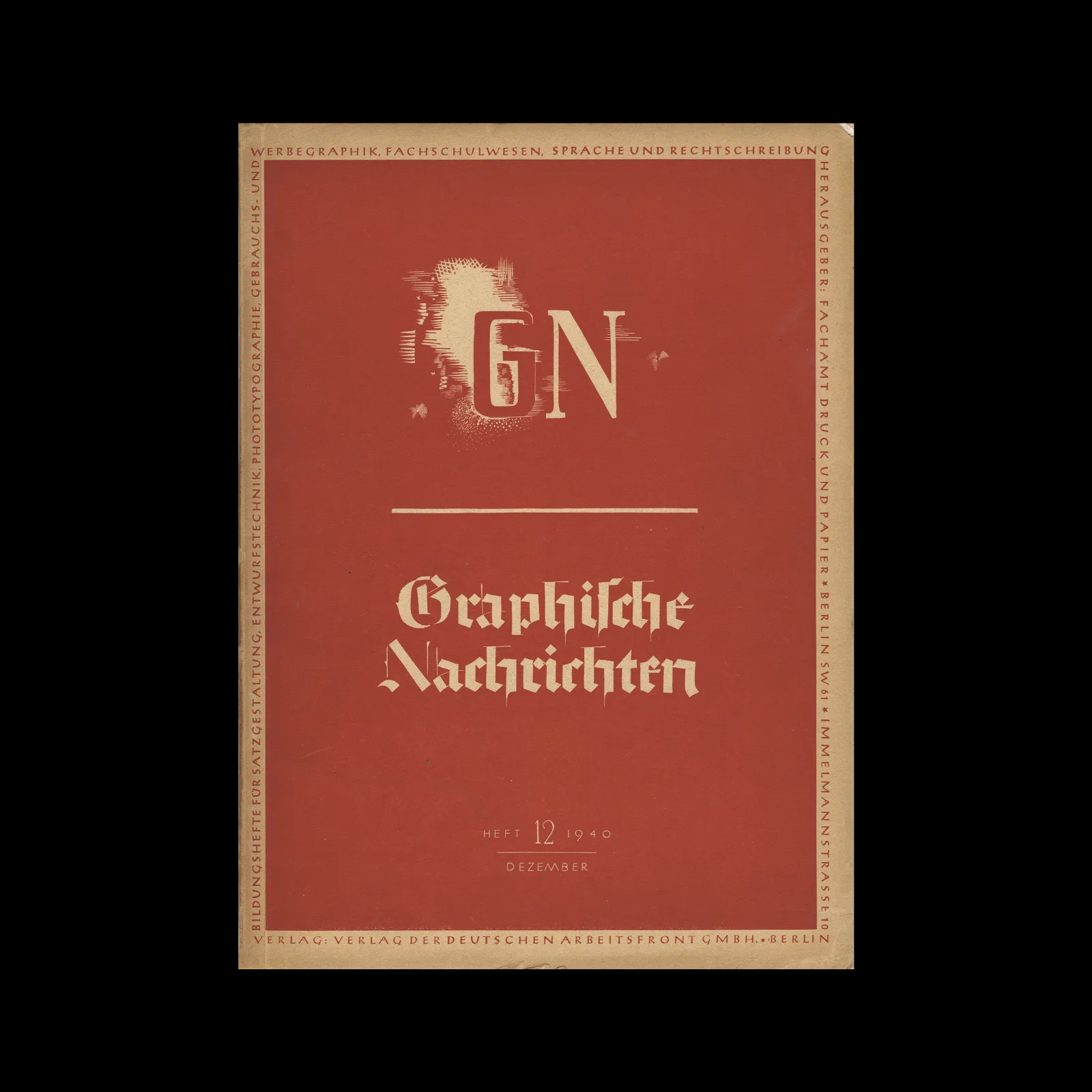 Graphische Nachrichten, Vol 19, December 1940