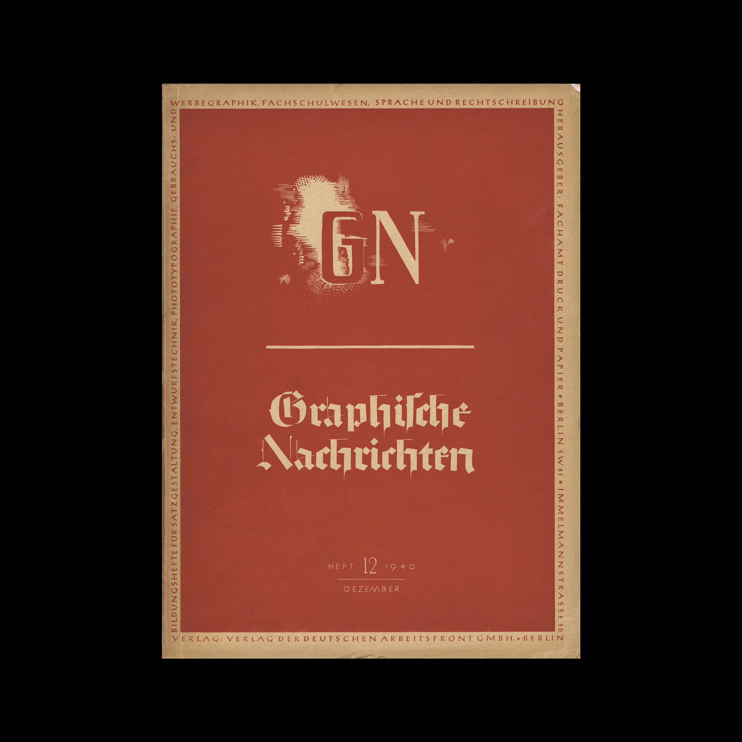 Graphische Nachrichten, Vol 19, December 1940