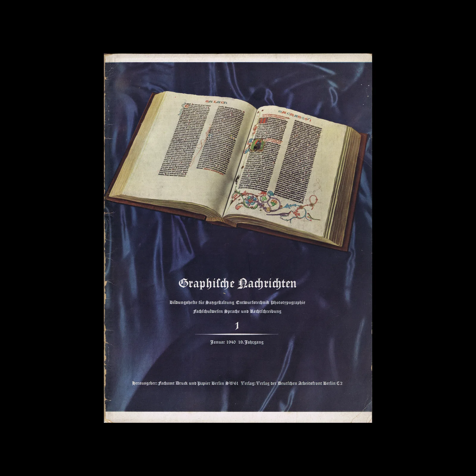 Graphische Nachrichten, Vol 19, January 1940