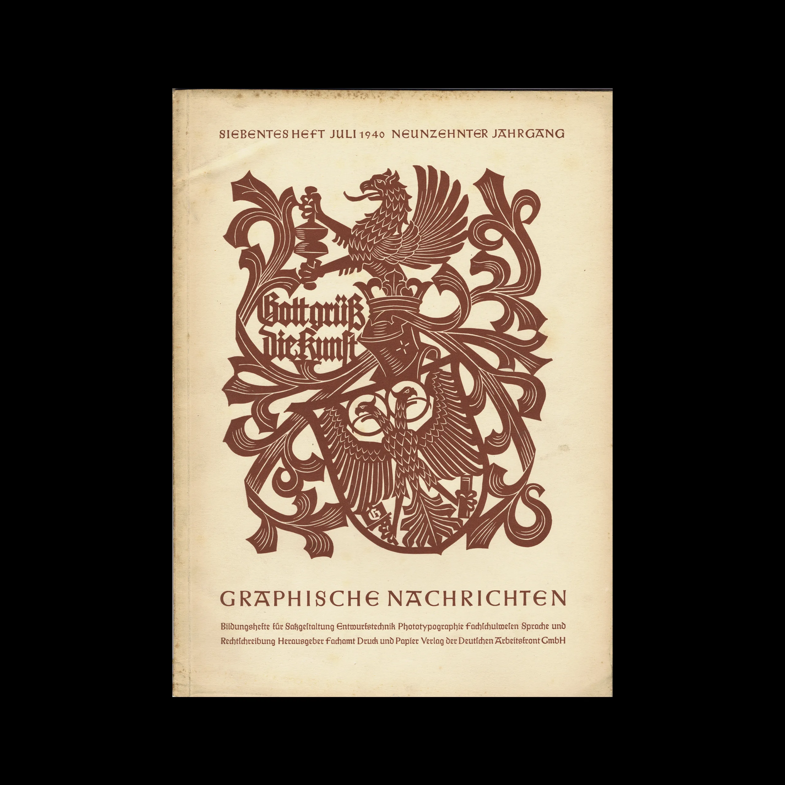 Graphische Nachrichten, Vol 19, July 1940