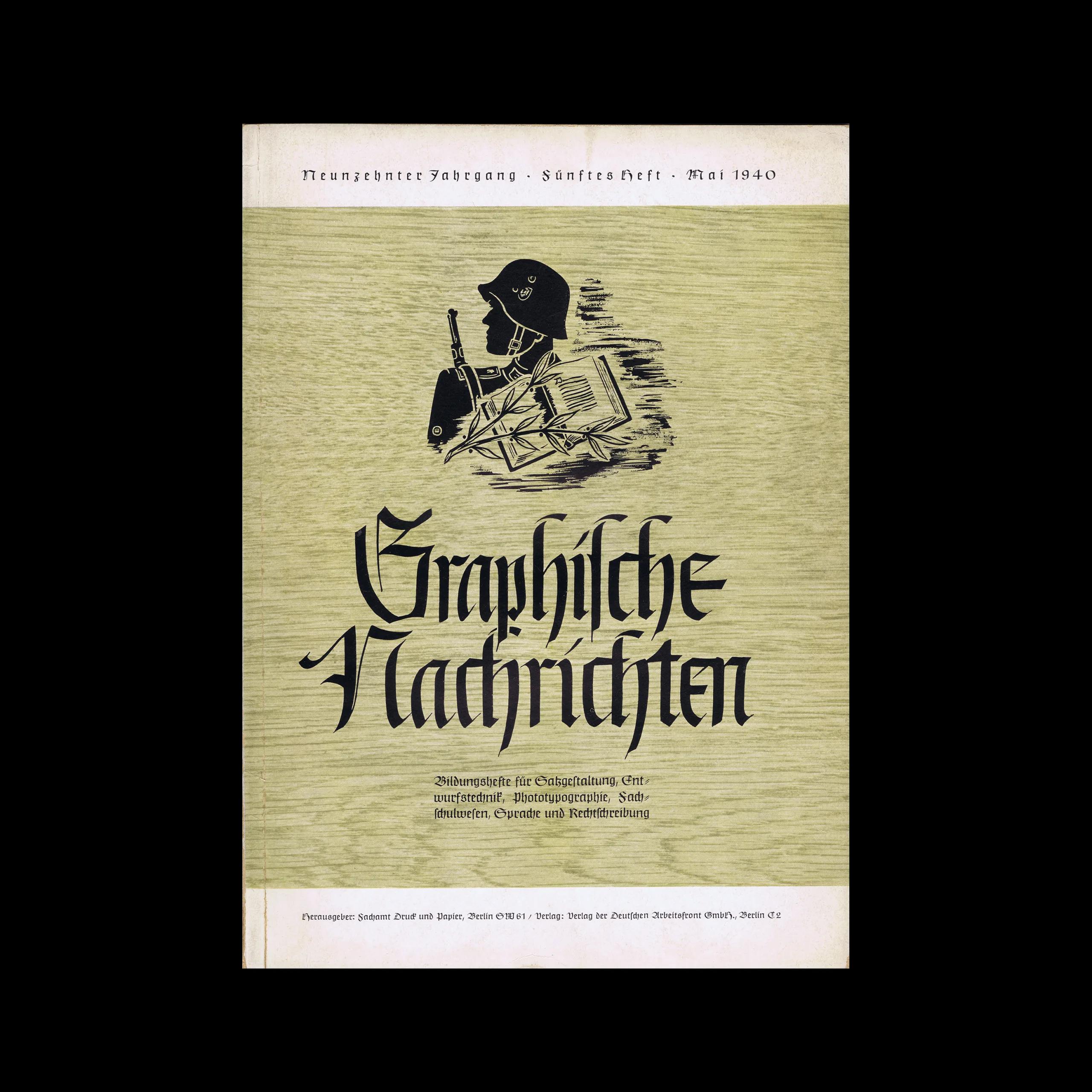 Graphische Nachrichten, Vol 19, May 1940