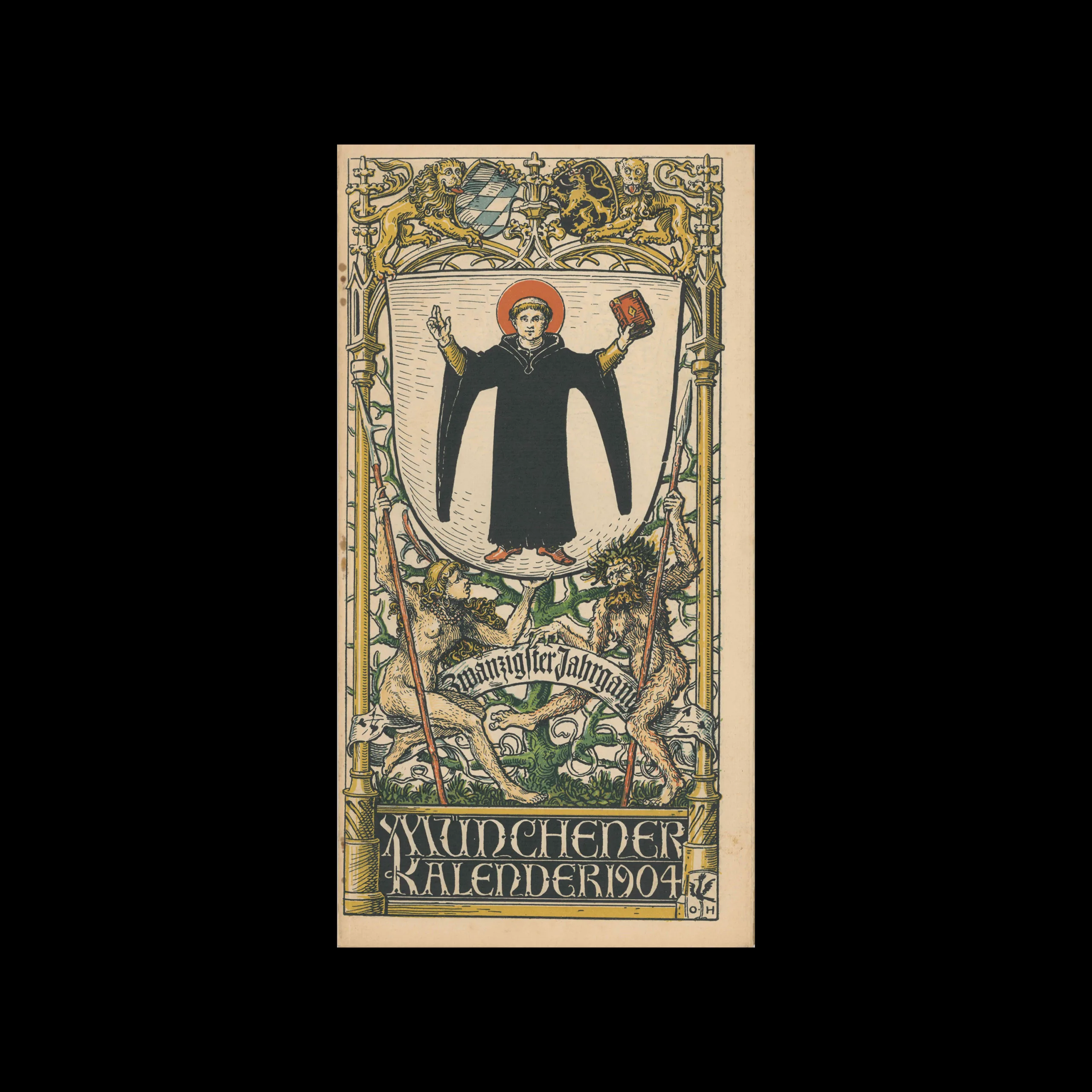 Münchener Kalender, Otto Hupp, 1904