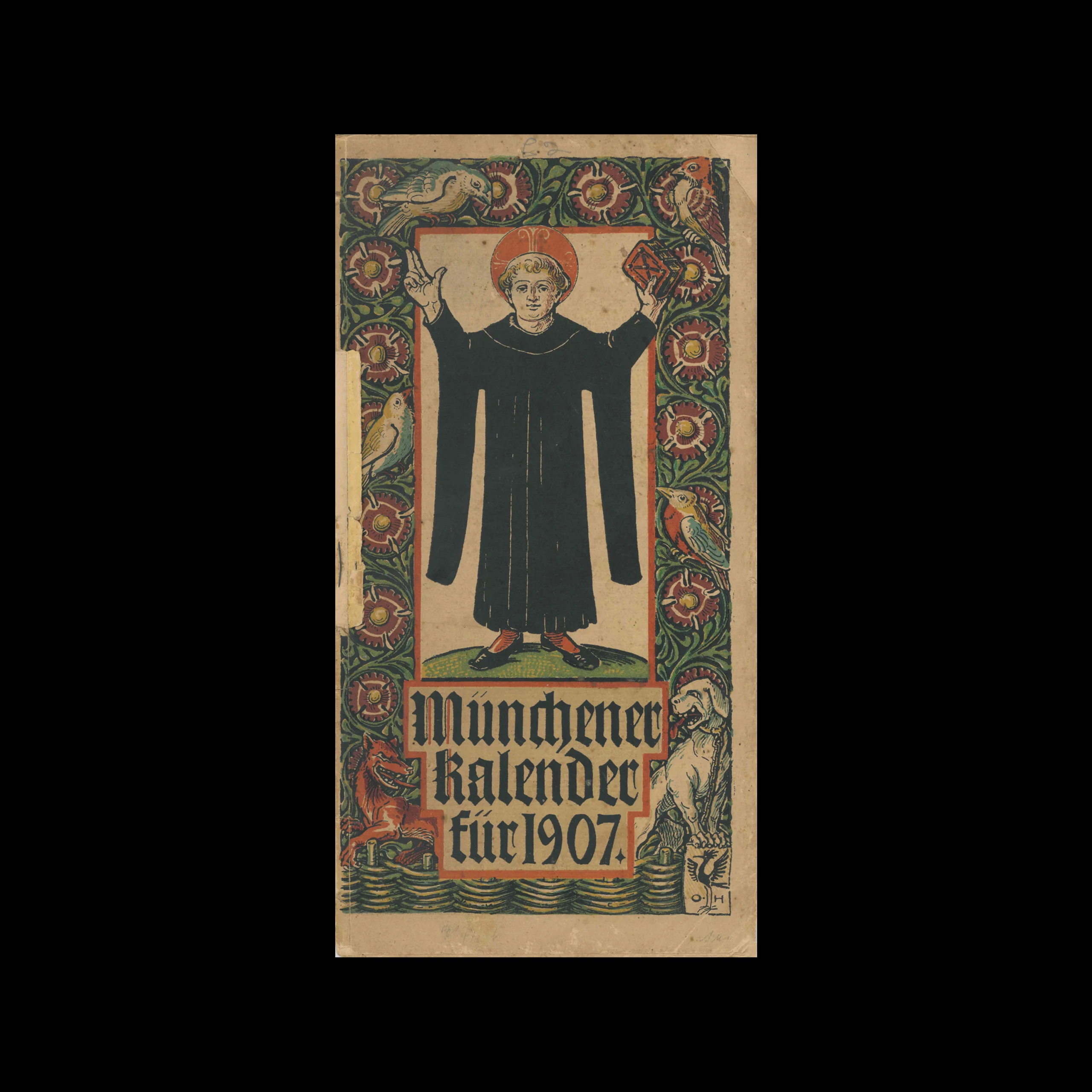 Münchener Kalender, Otto Hupp, 1907
