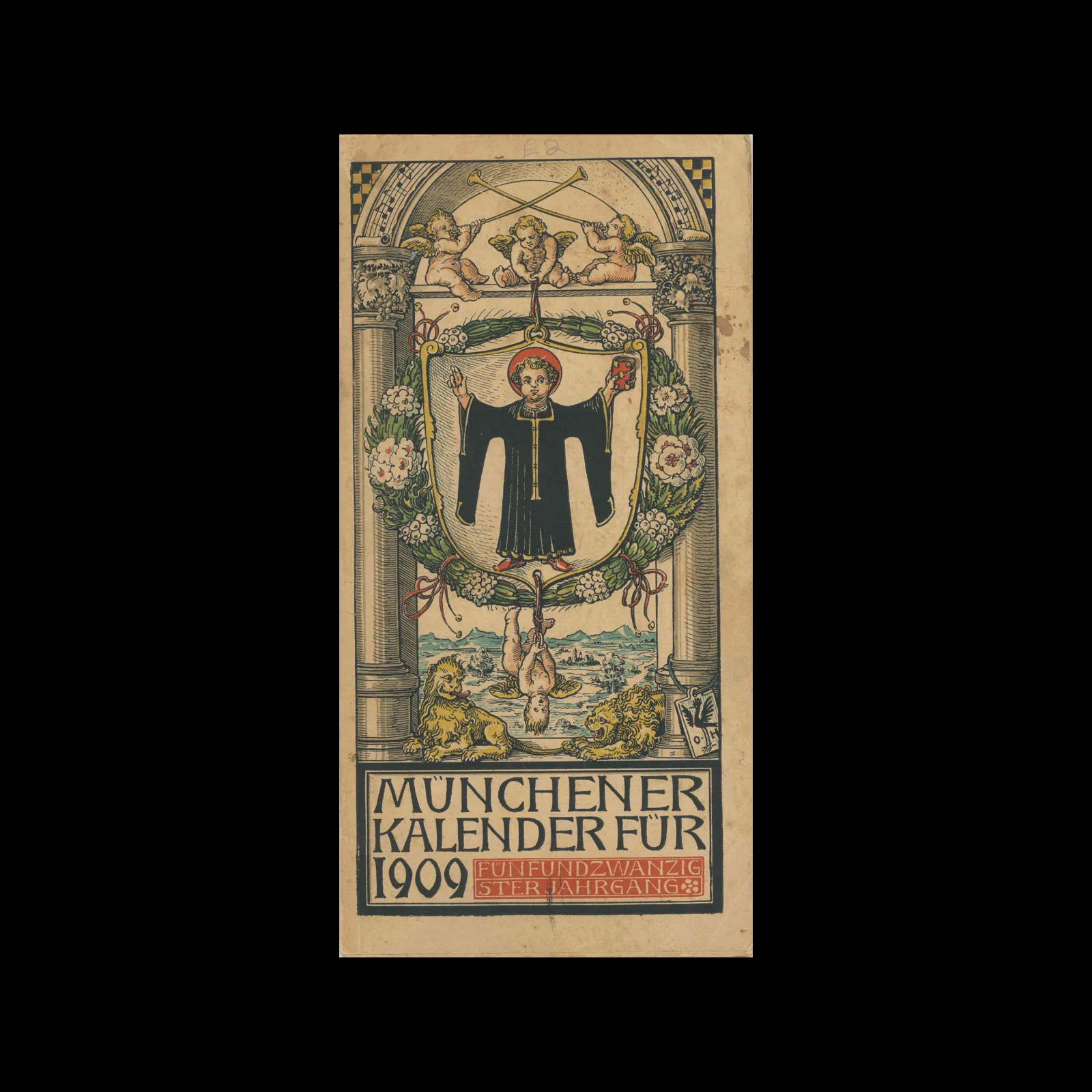 Münchener Kalender, Otto Hupp, 1909
