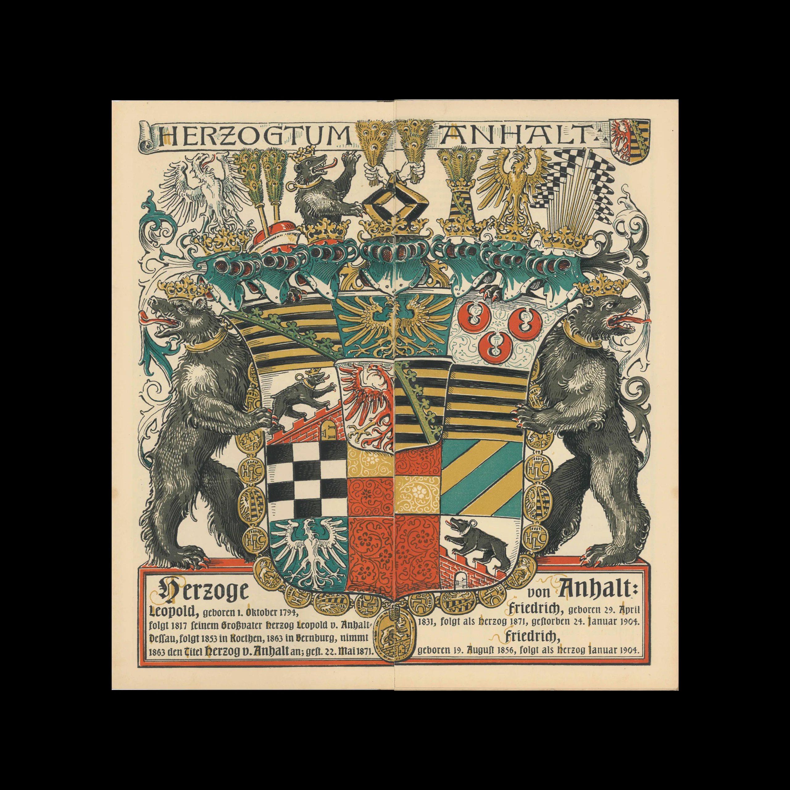 Münchener Kalender, Otto Hupp, 1912