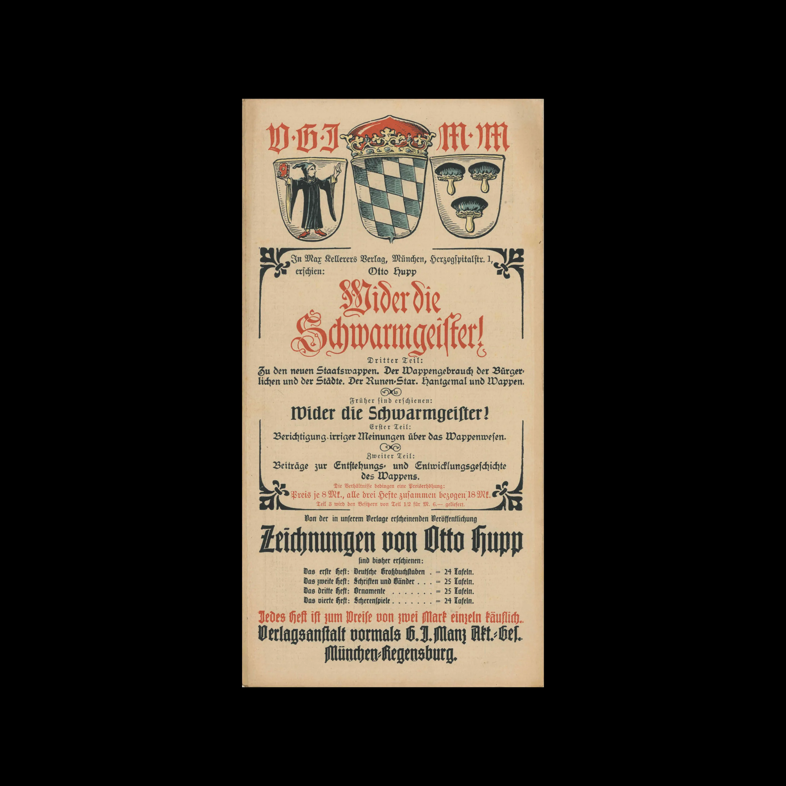 Münchener Kalender, Otto Hupp, 1920