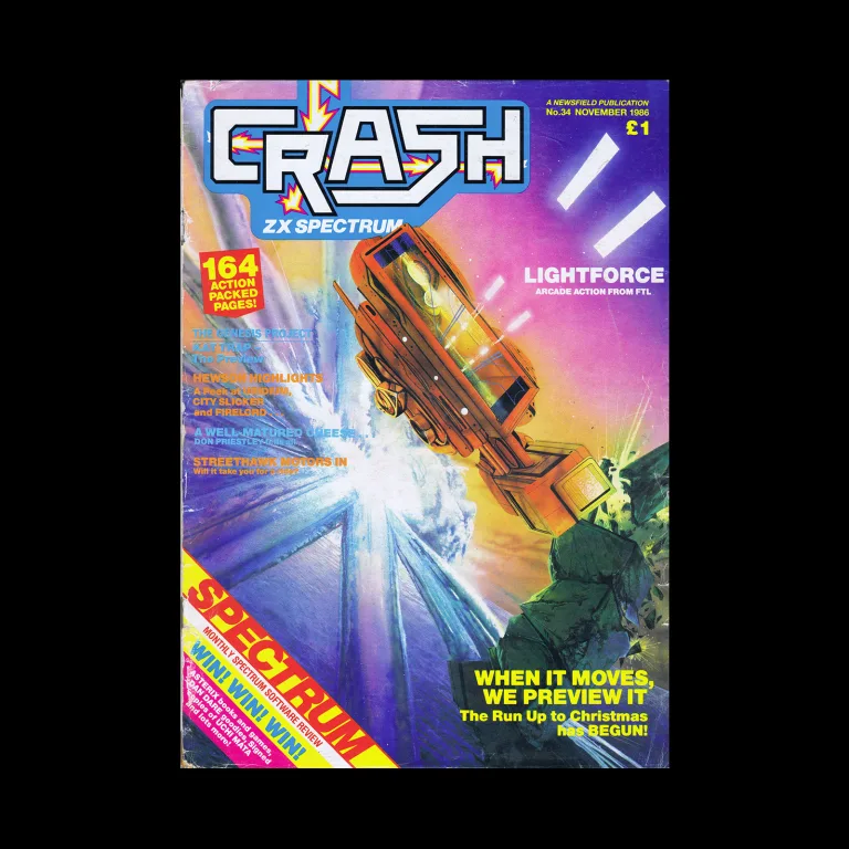 Crash, ZX Spectrum, No. 34, November 1986