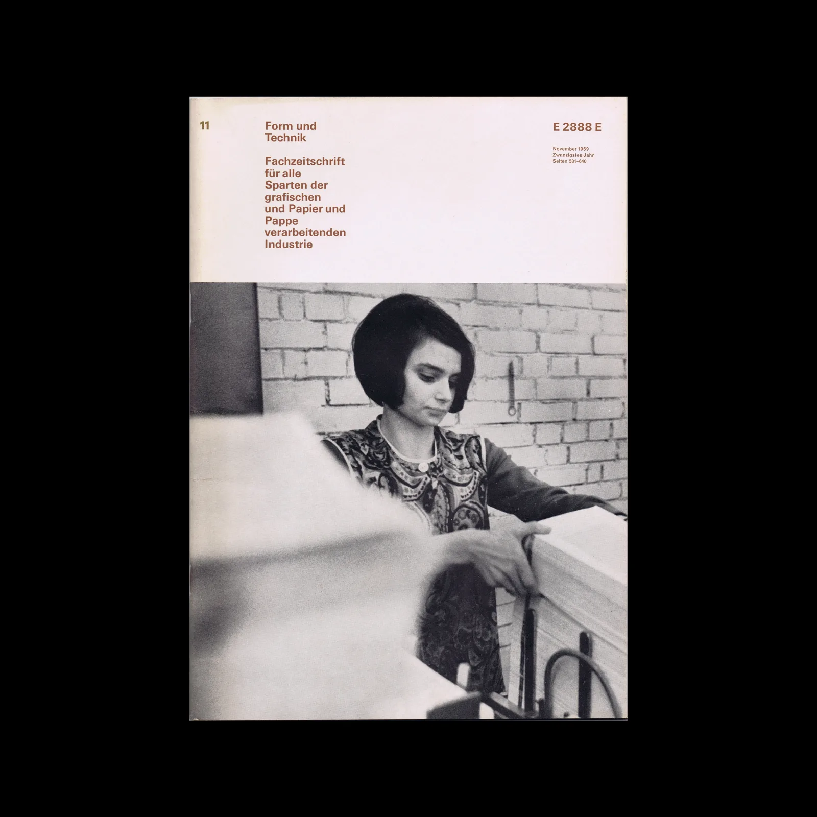 Form und Technik, Vol 20, No. 11, November 1969