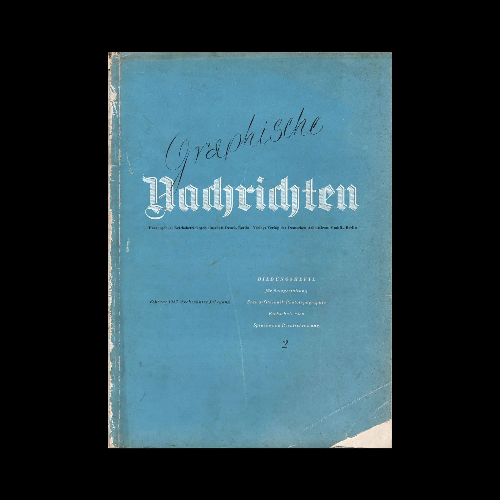 Graphische Nachrichten, Vol 16, 02, February 1937
