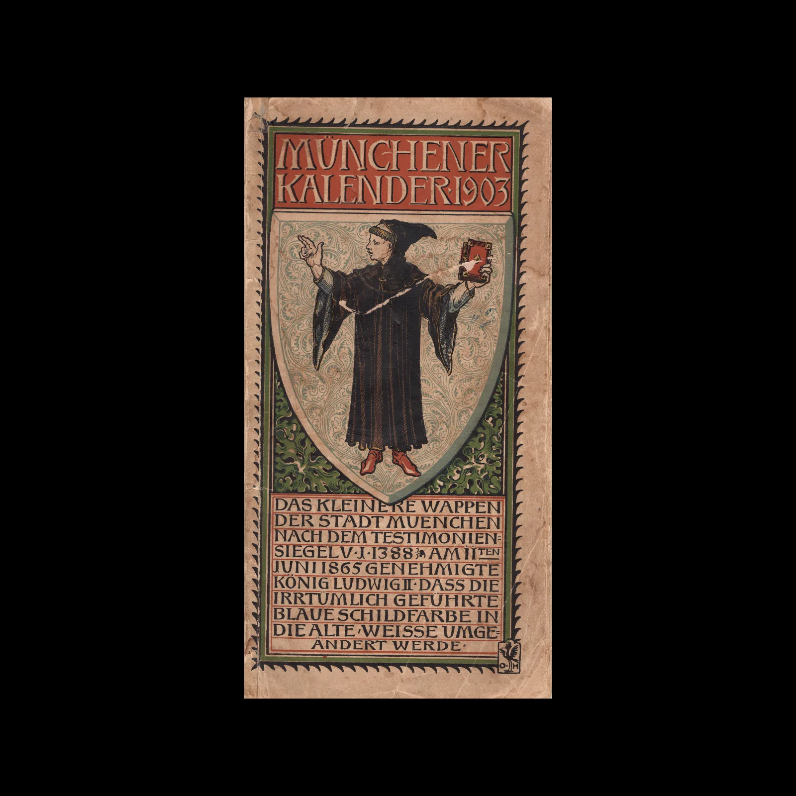 Münchener Kalender, Otto Hupp, 1903