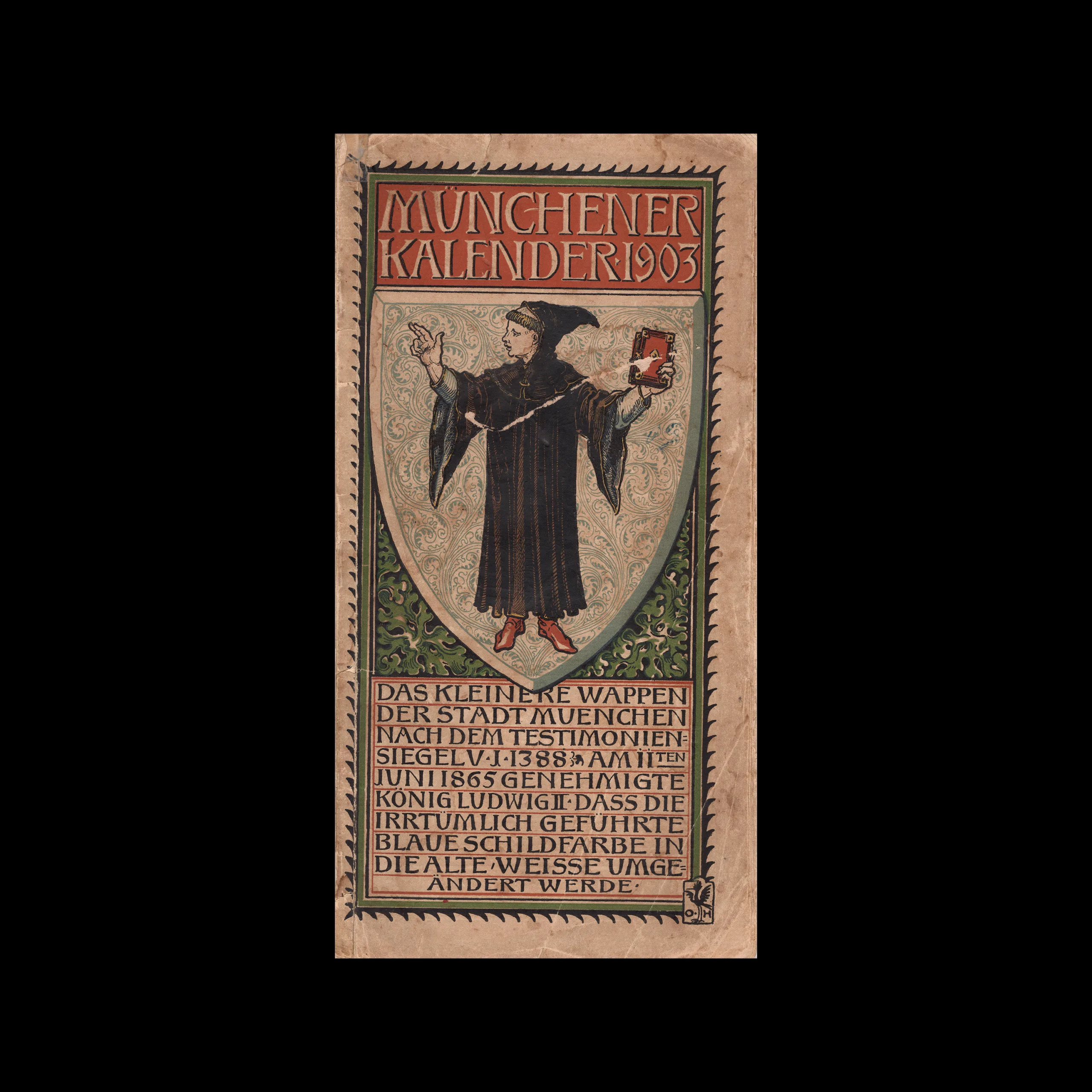 Münchener Kalender, Otto Hupp, 1903 1 Münchener Kalender, Otto Hupp, 1903