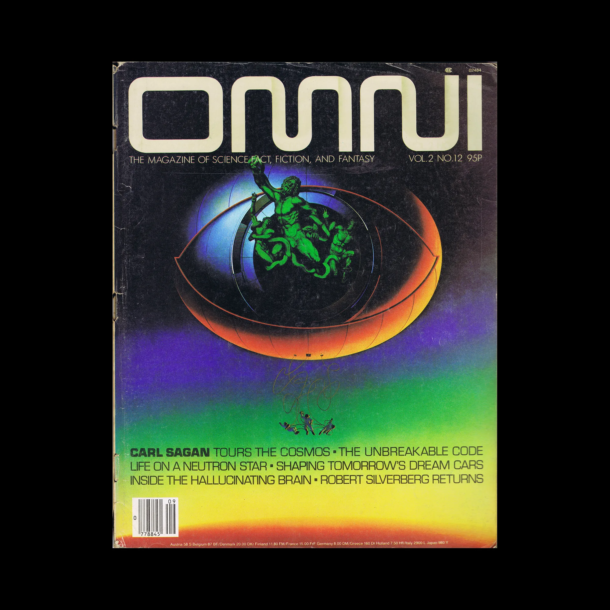 Omni, Vol 2, No. 12, 1980. Cover design by Rudolf Hausner