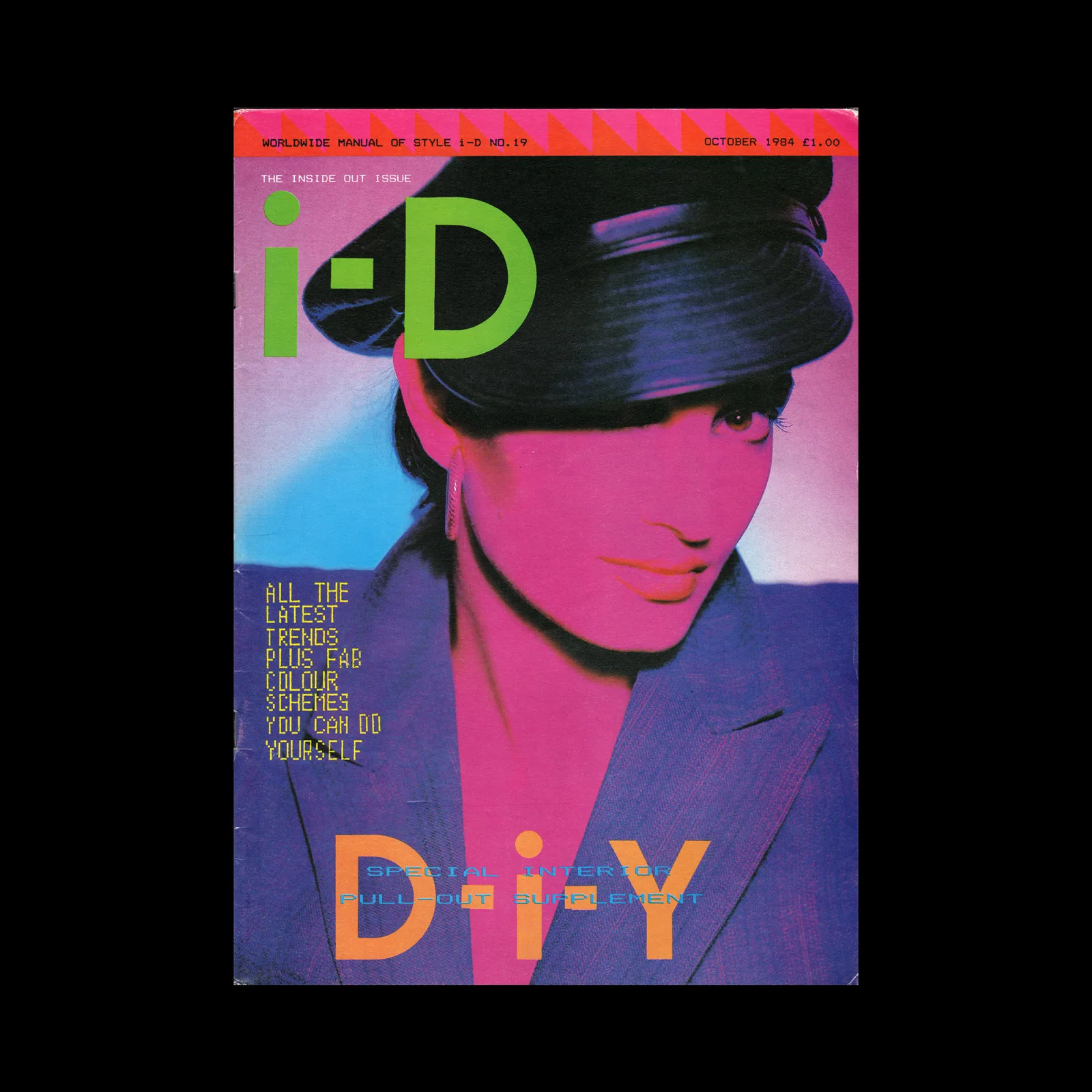 i-D, no.19, October 1984