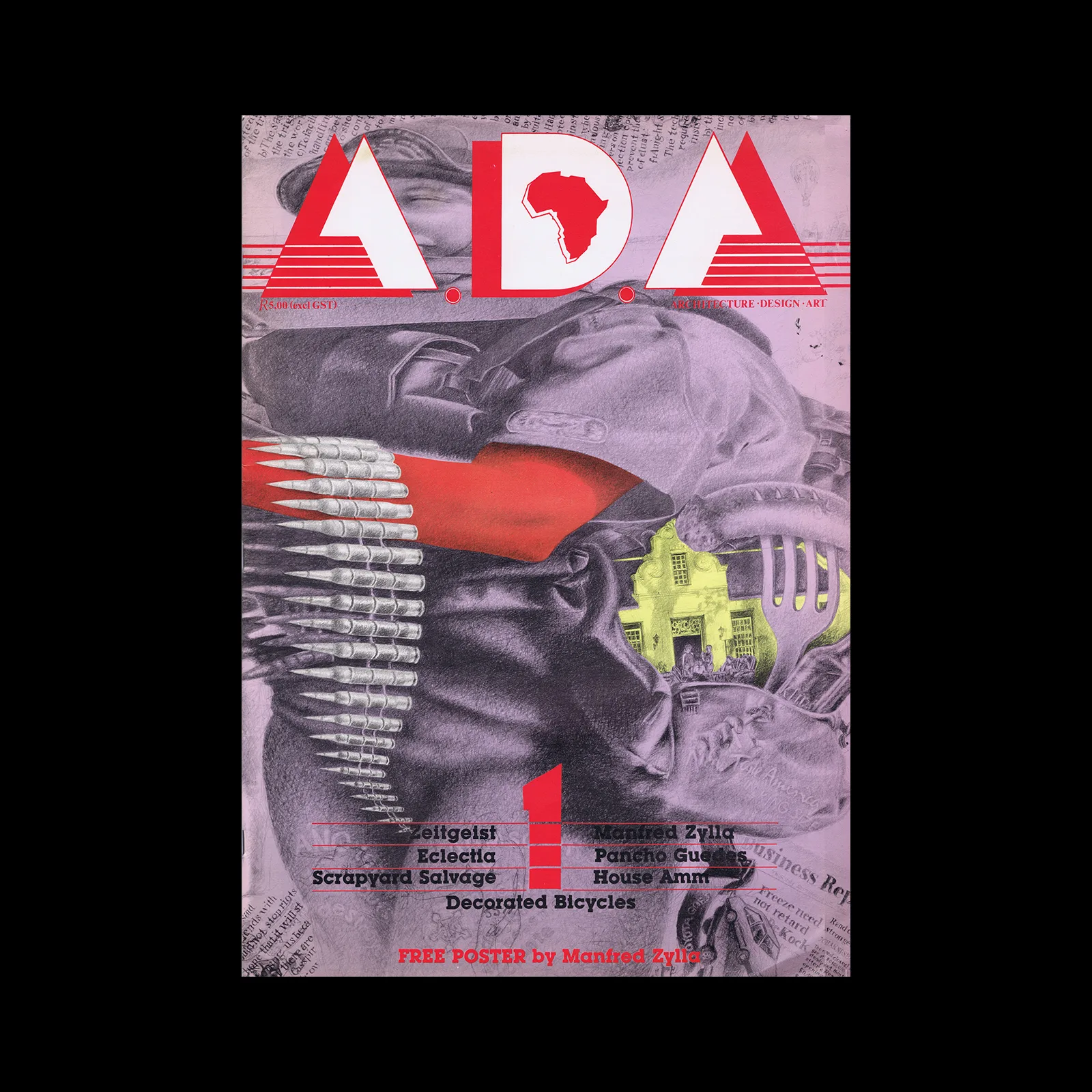 ADA, Architecture, Design, Art, Issue 01, 1986