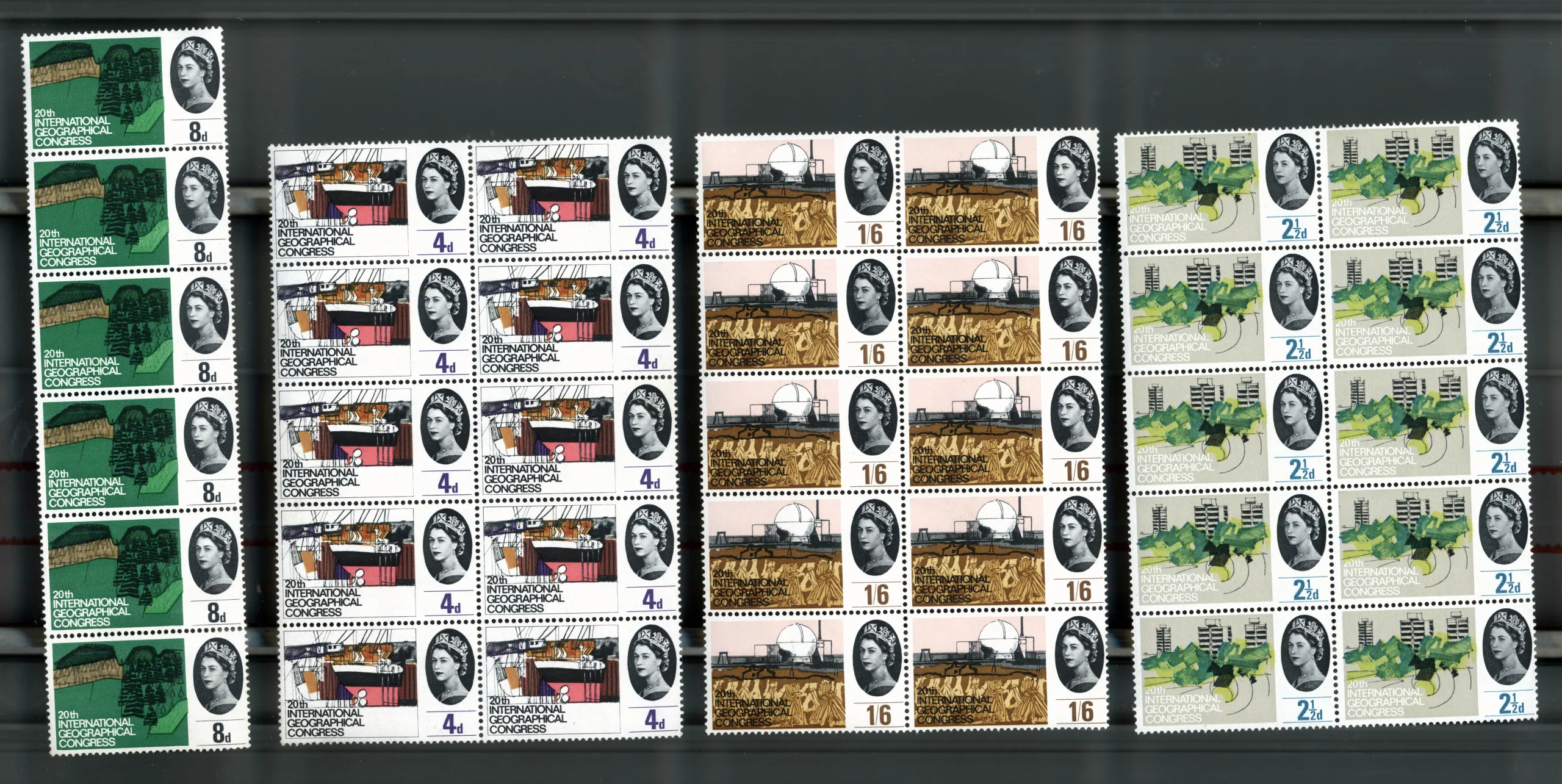 Dennis Bailey (Modernist Graphic Design in Britain 1945–1980) 8 DBailey Stamps 20thIGC 1963 scaled