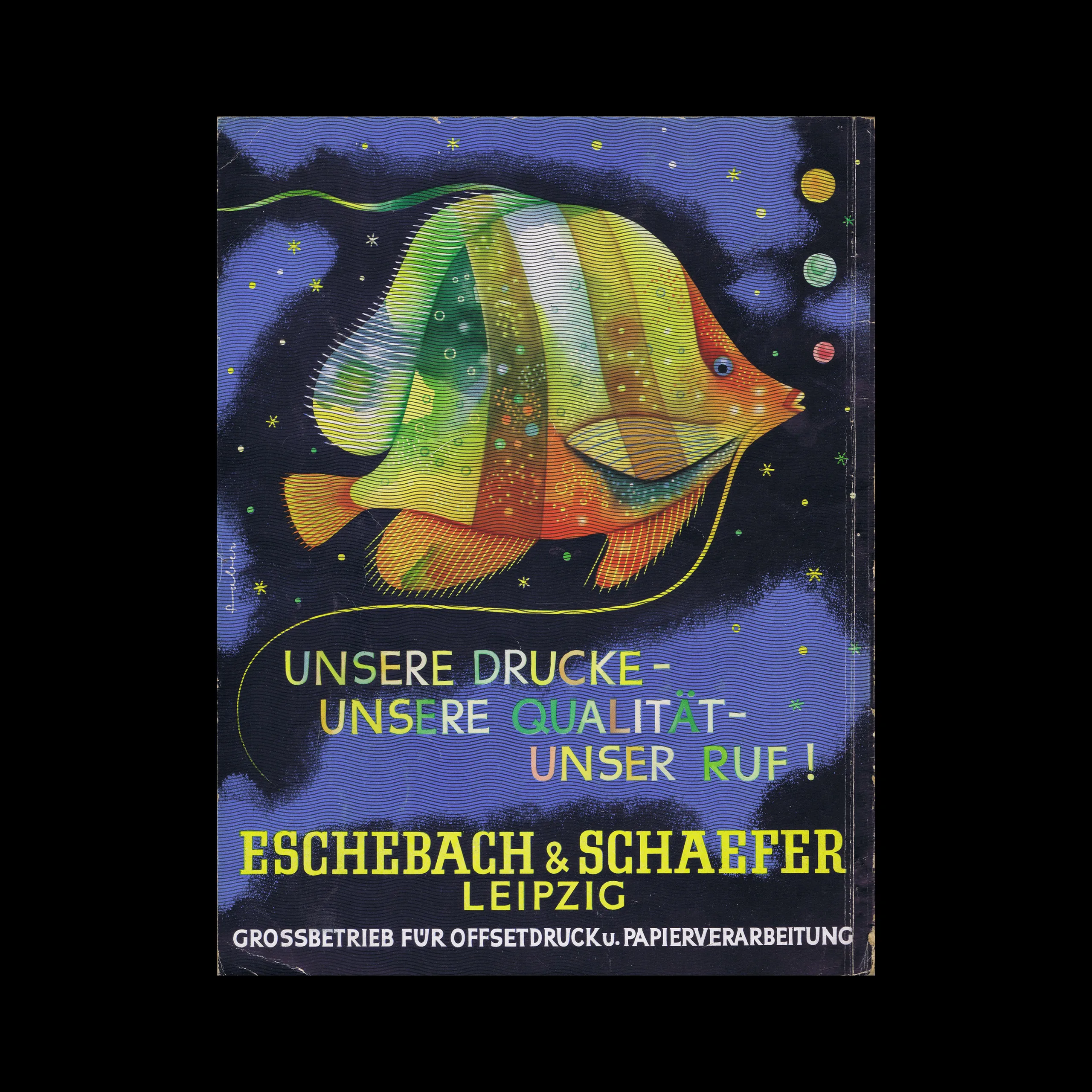 Gebrauchsgraphik, 11, 1939. Cover design by Wil Faber