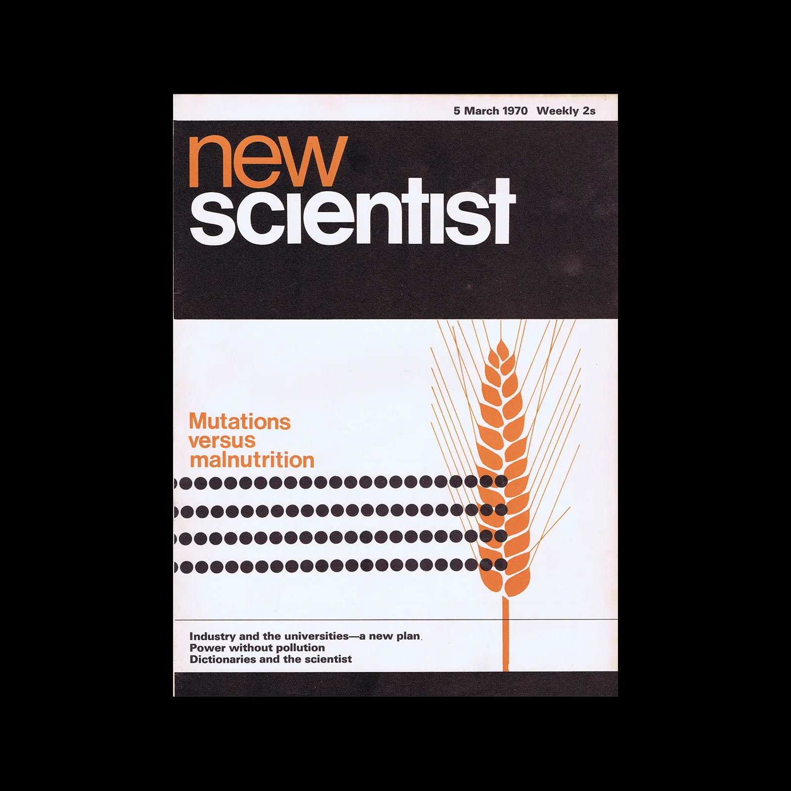 New Scientist, Vol 45, No. 691, March 1970