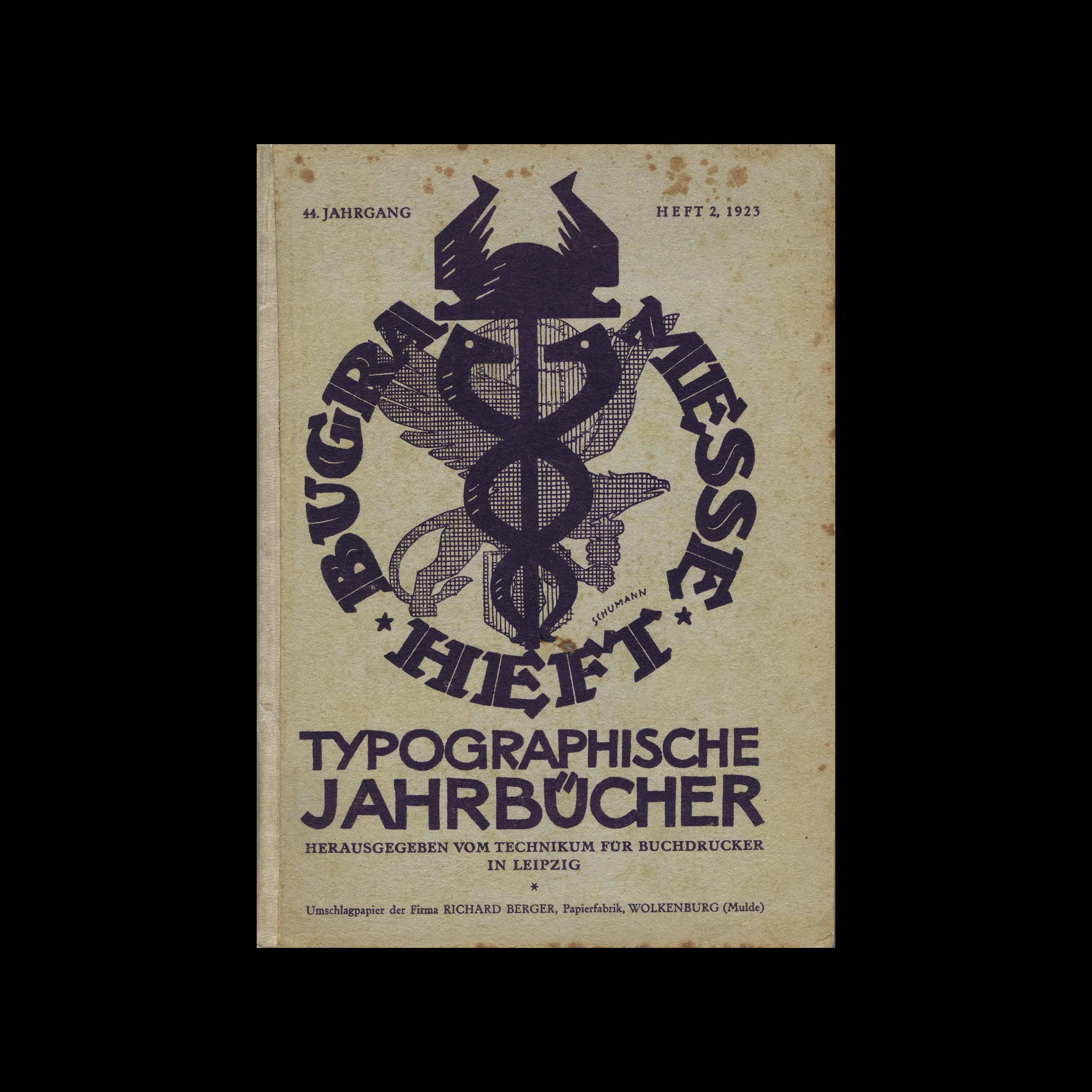 Typographische Jahrbücher, 44 Jahrg., Heft 02, 1923 1 Typographische Jahrbücher, 44 Jahrg., Heft 02, 1923