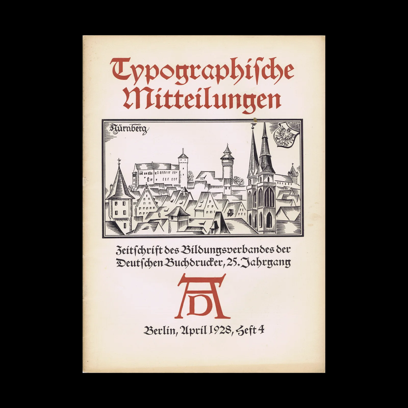 Typographische Mitteilungen, Vol 25, No 04, April 1928