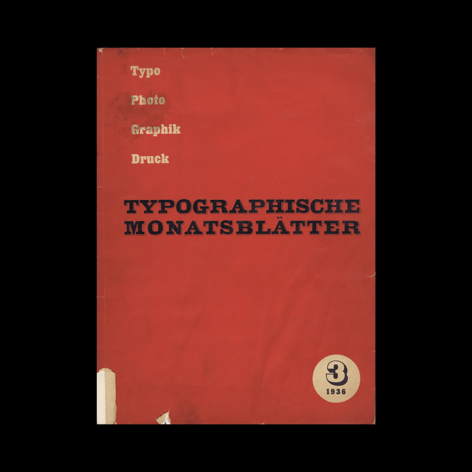 Typographische Monatsblätter, Vol 04, No. 03, March 1936