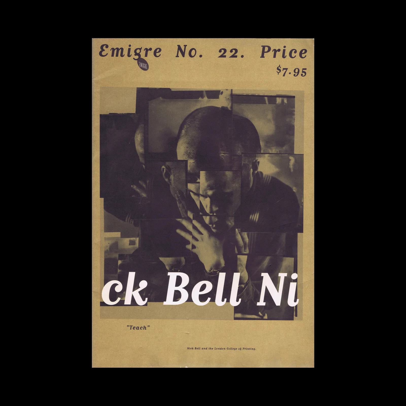 Emigre 22, Teach, 1992