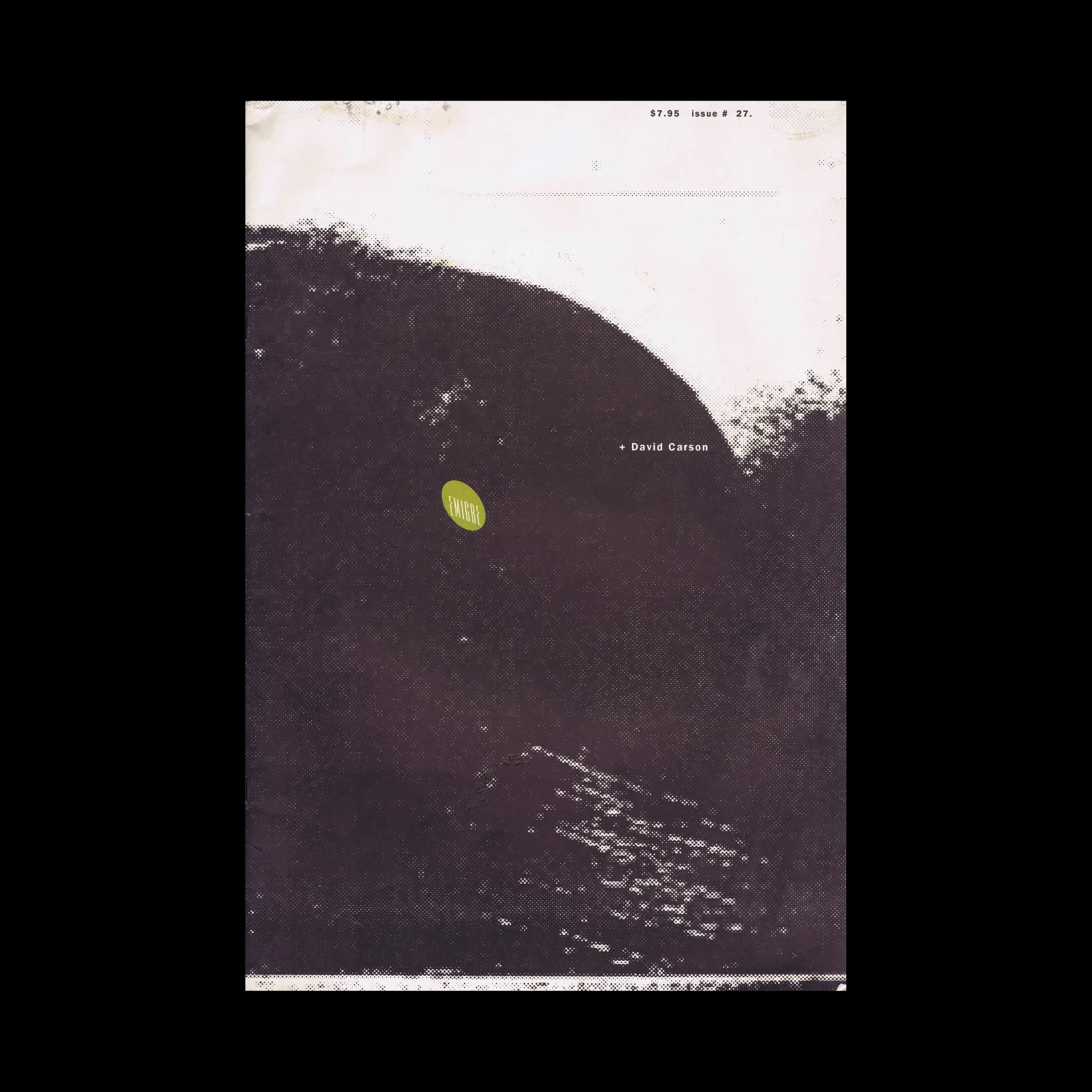 Emigre 35, David Carson, 1995