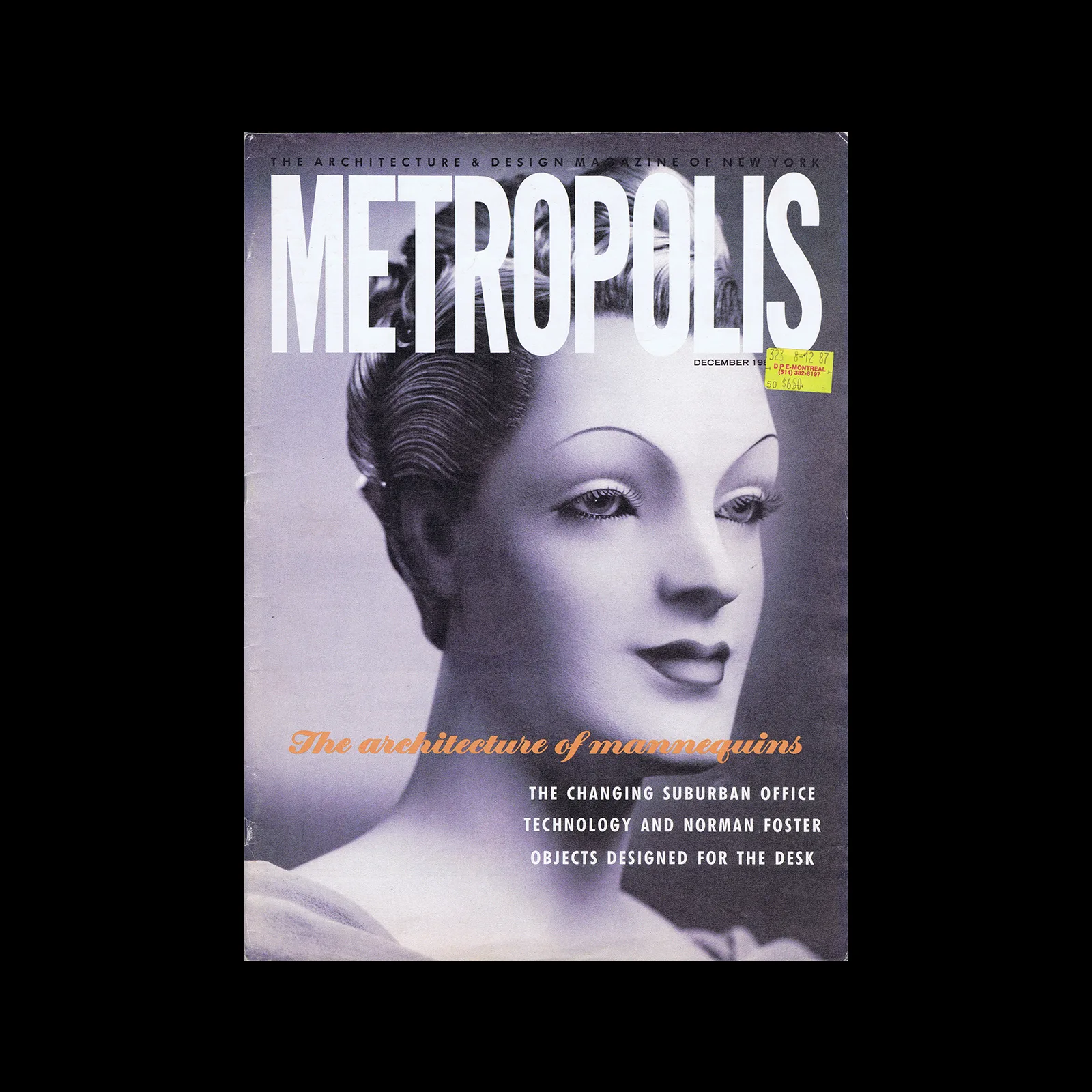 Metropolis Magazine, December 1987