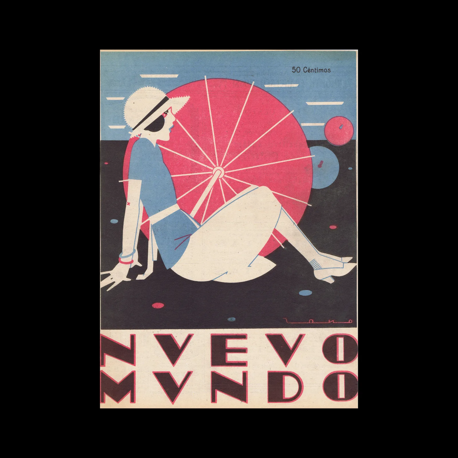 Nuevo Mundo, Cover, 1923