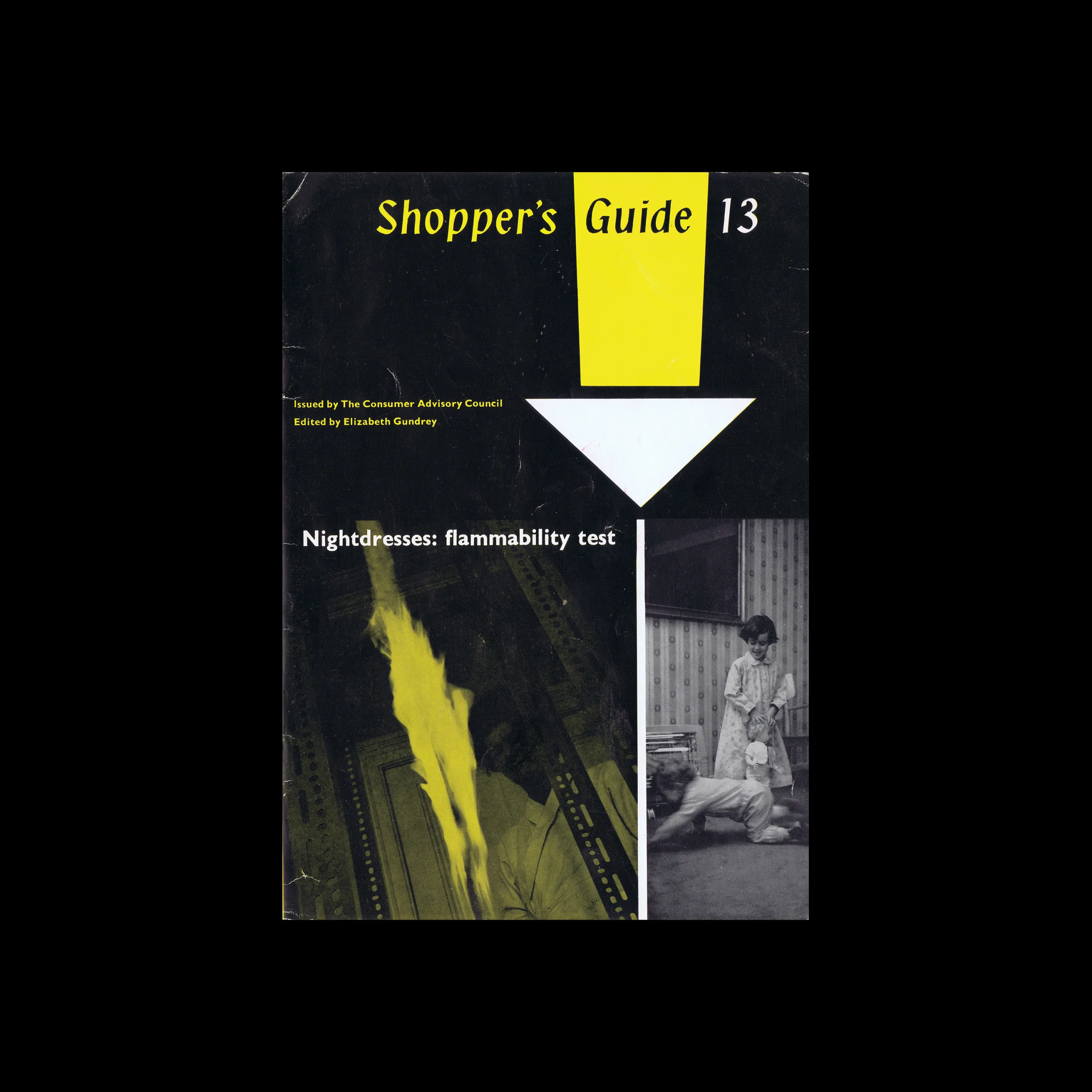 Shopper's Guide, Consumer Advisory Council, 13, 1960 1 Shopper's Guide, Consumer Advisory Council, 13, 1960. Designed by Leslie McCombie