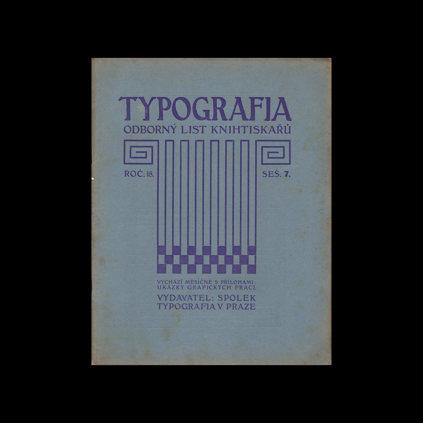 Typografia, ročník 18, 07, 1907