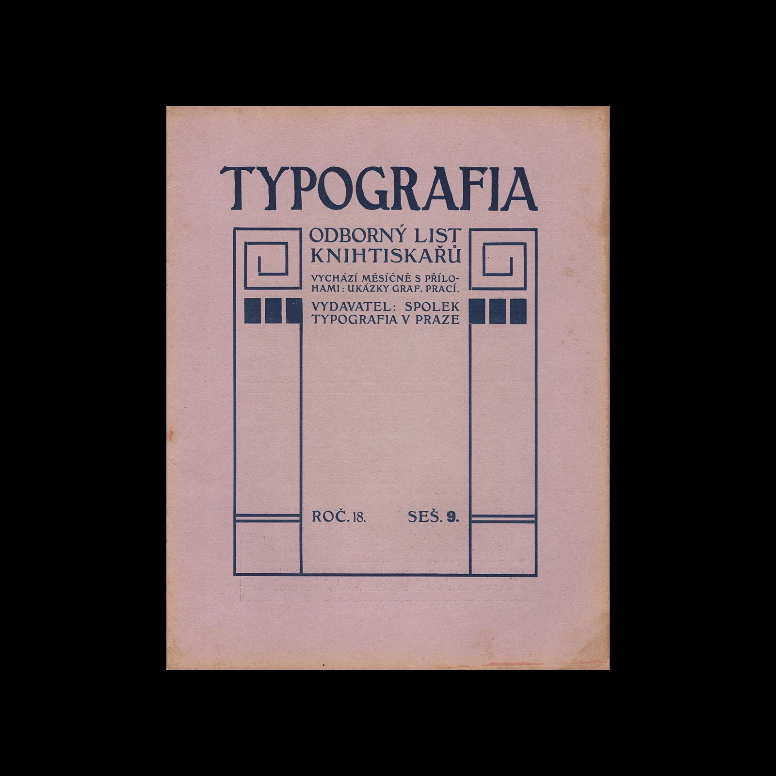 Typografia, ročník 18, 09, 1907