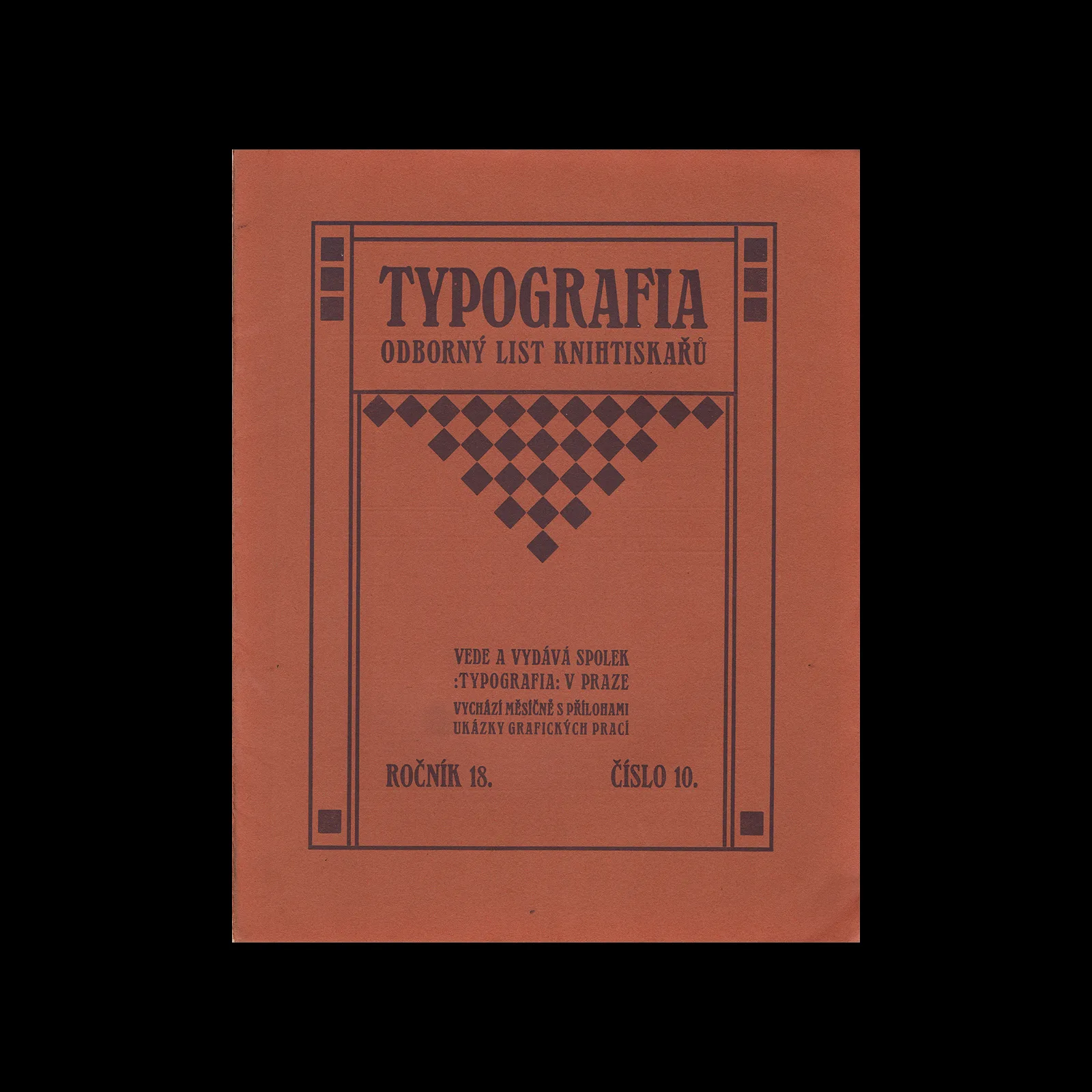 Typografia, ročník 18, 10, 1907