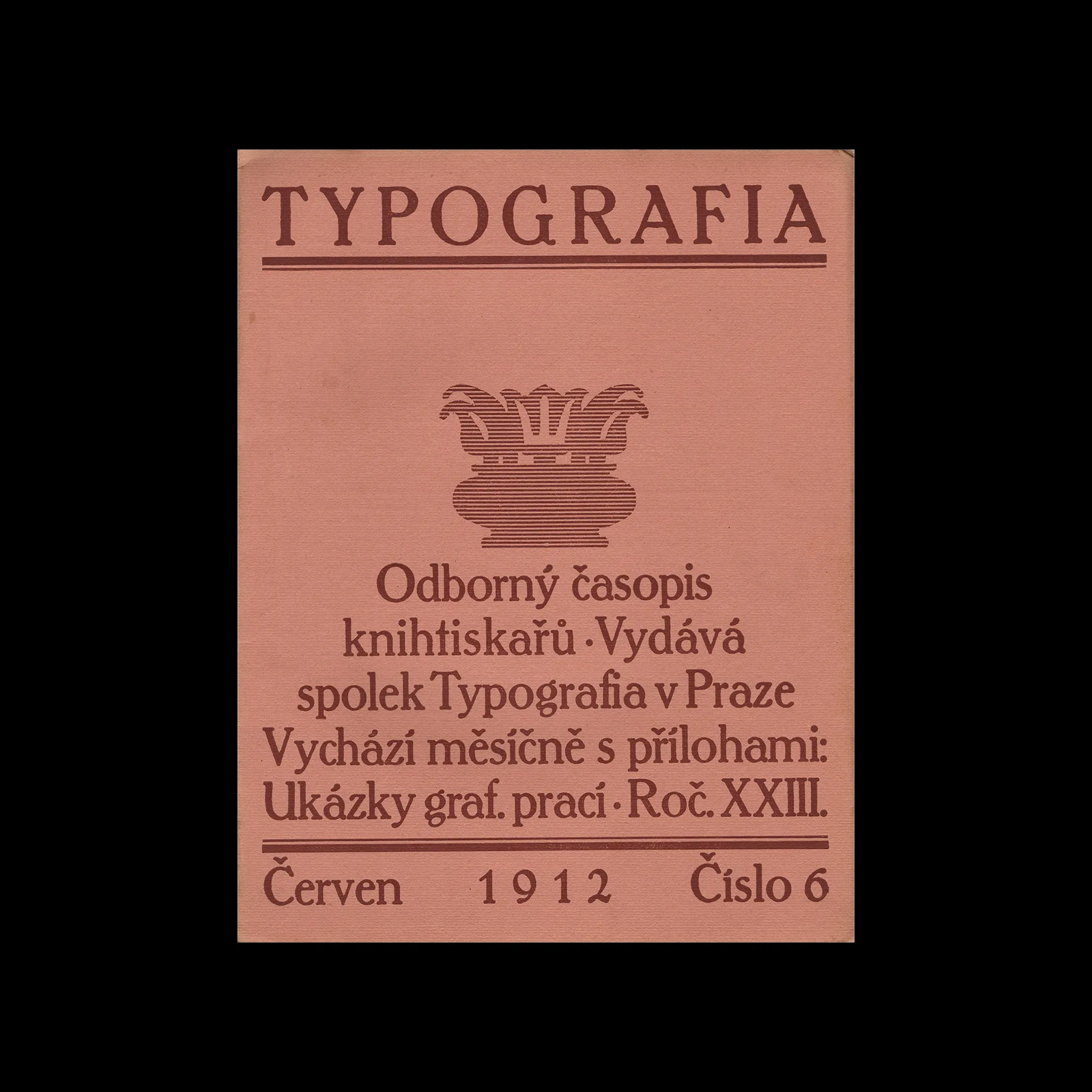 Typografia, ročník 23, 06, 1912
