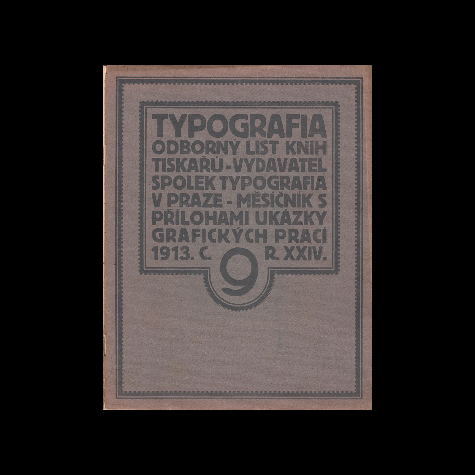 Typografia, ročník 24, 09, 1913