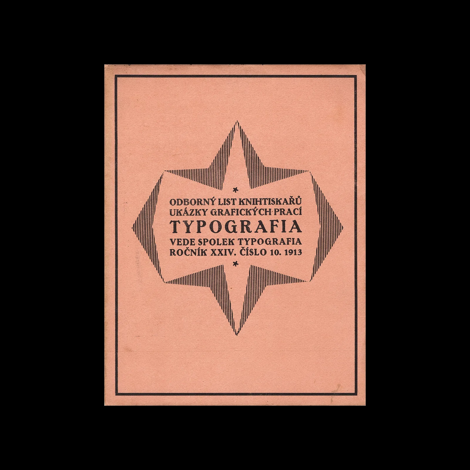 Typografia, ročník 24, 10, 1913