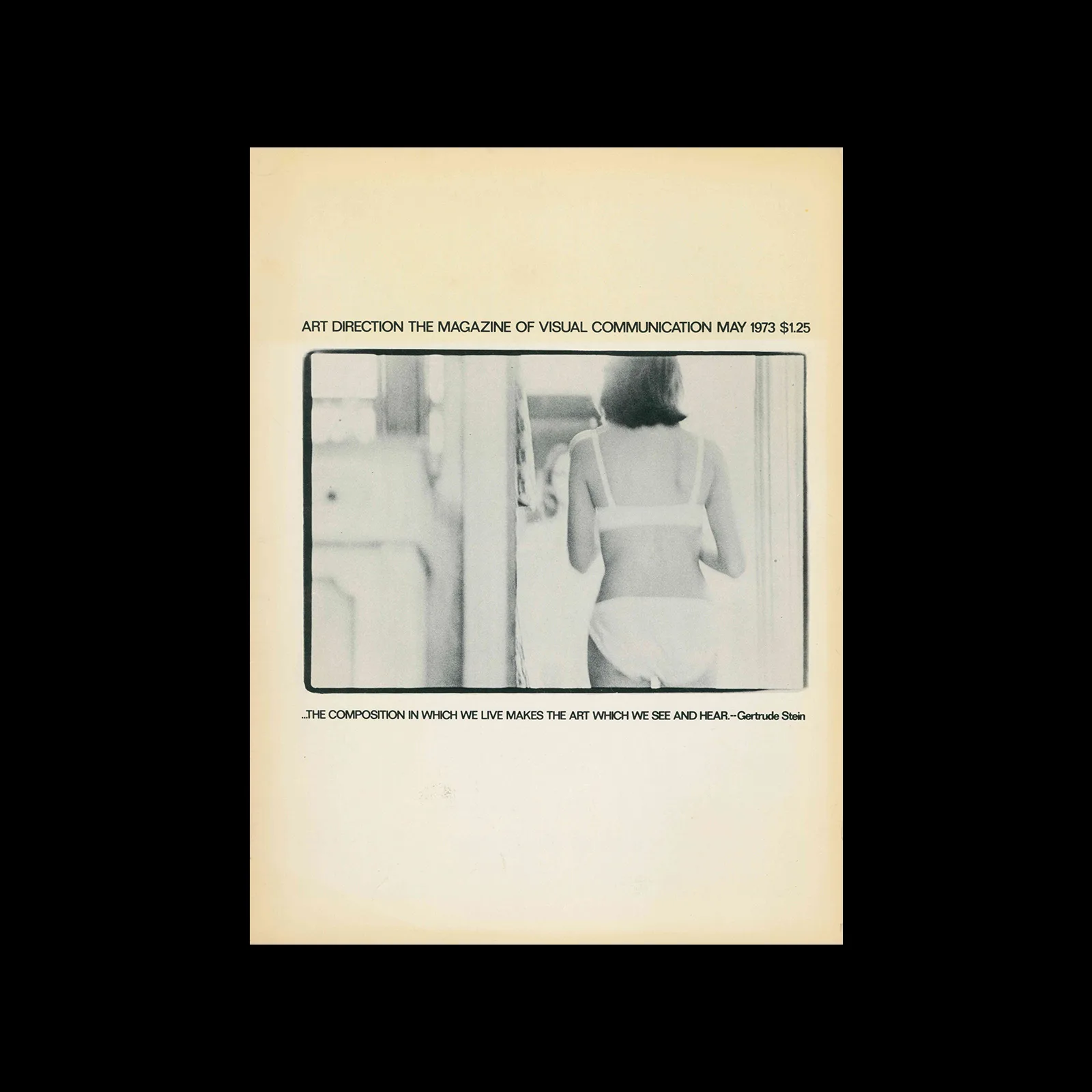 Art Direction, Magazine of Visual Communication, Vol XXV, No 02, May 1973