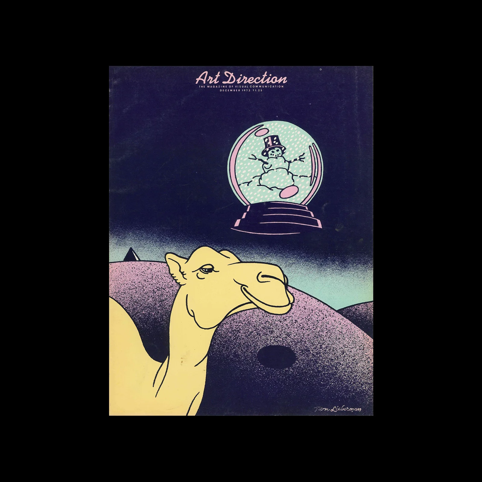 Art Direction, Magazine of Visual Communication, Vol XXV, No 09, December 1973