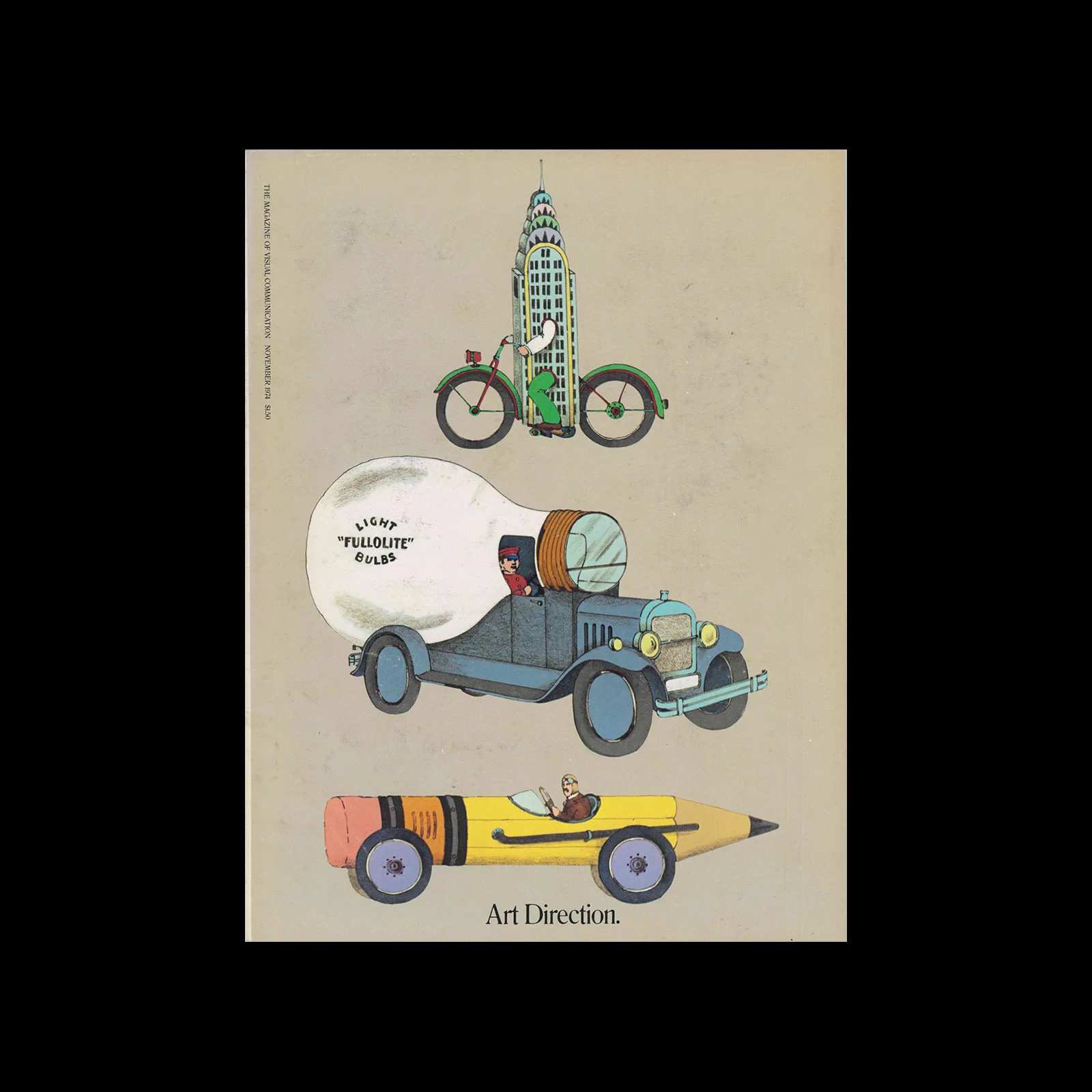 Art Direction, Magazine of Visual Communication, Vol XXVI, No 08, November 1974