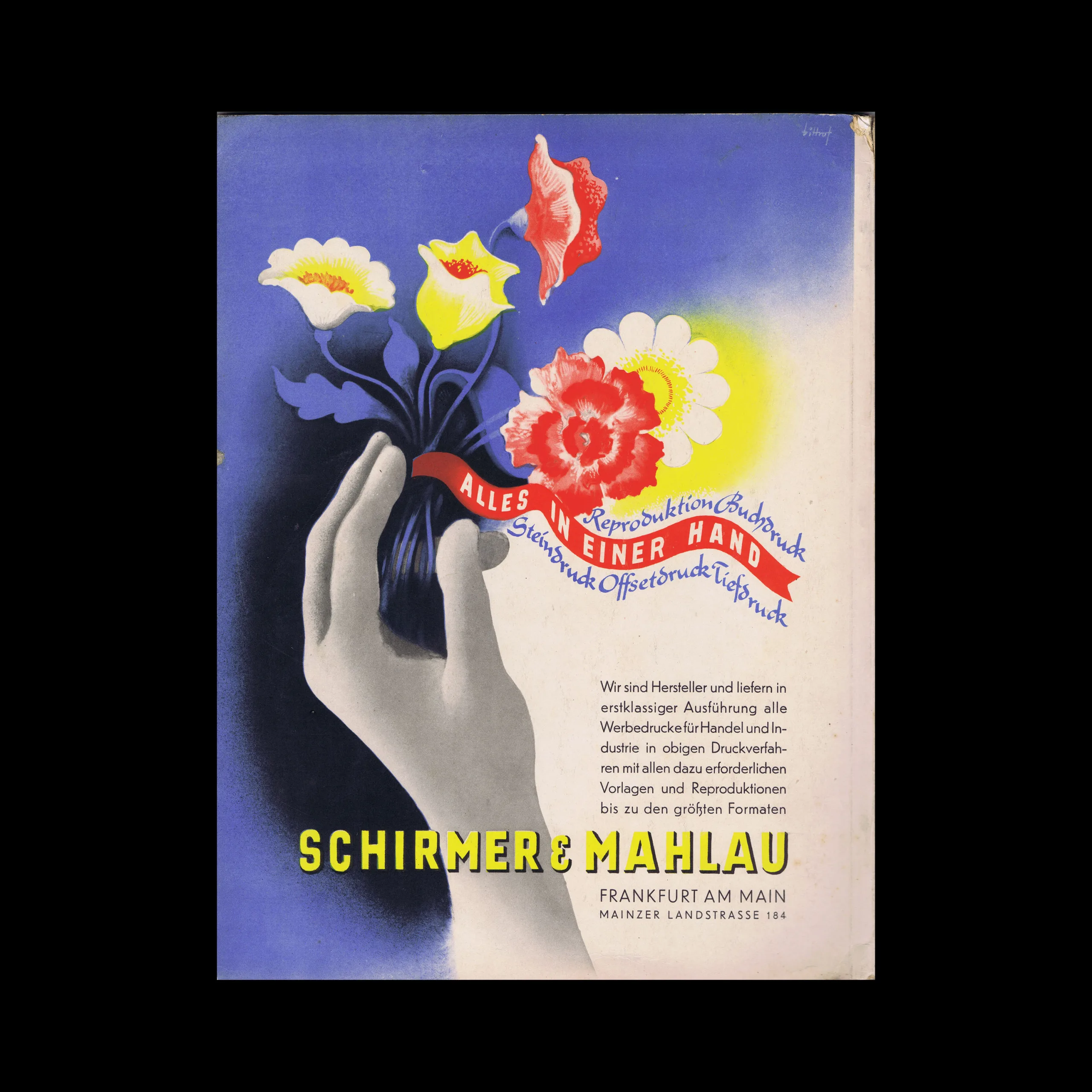 Gebrauchsgraphik, 05, 1938 2 Gebrauchsgraphik, 05, 1938. Back Cover design by Max Bittrof