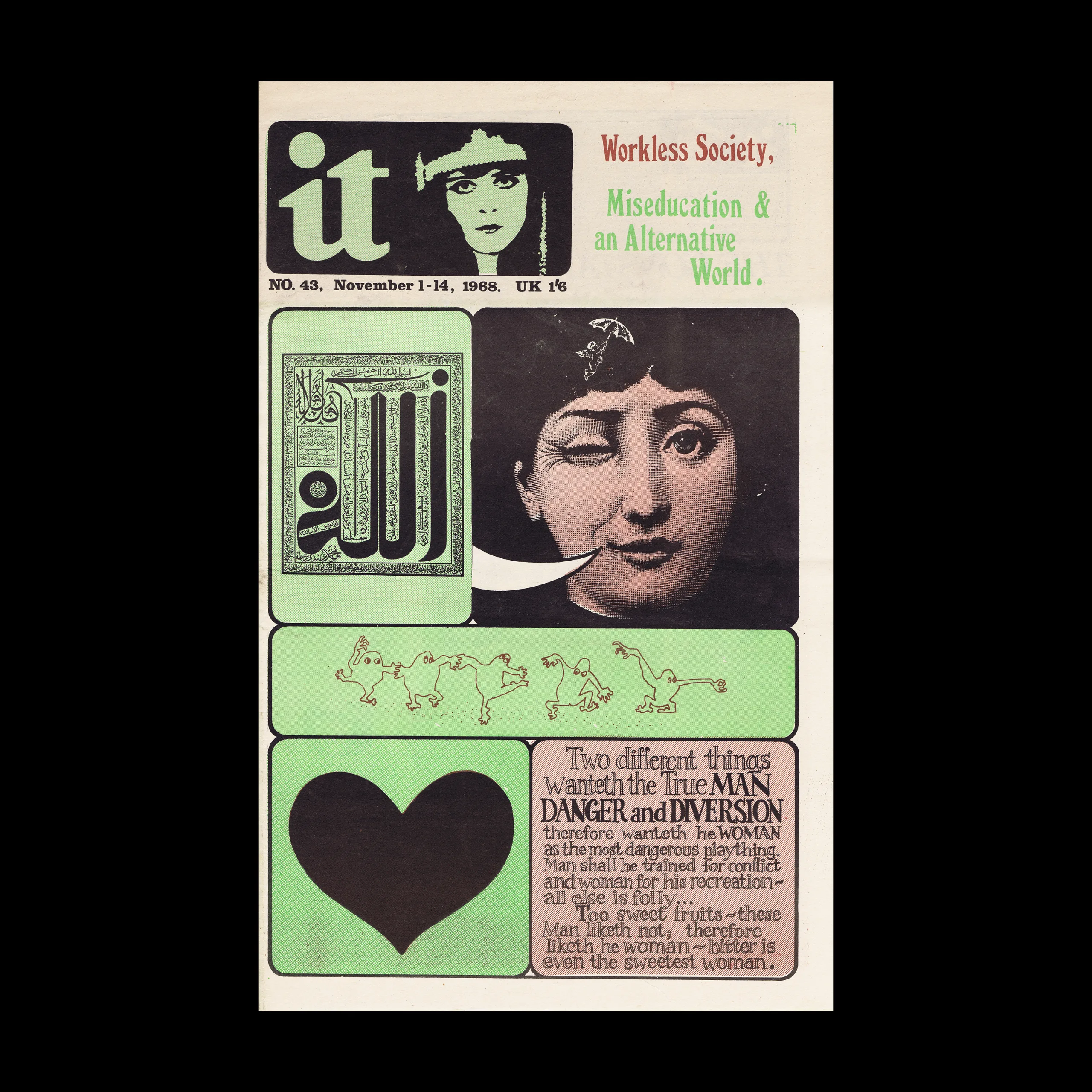 International Times, No 43, November 1968 1 International Times, No 43, November 1968