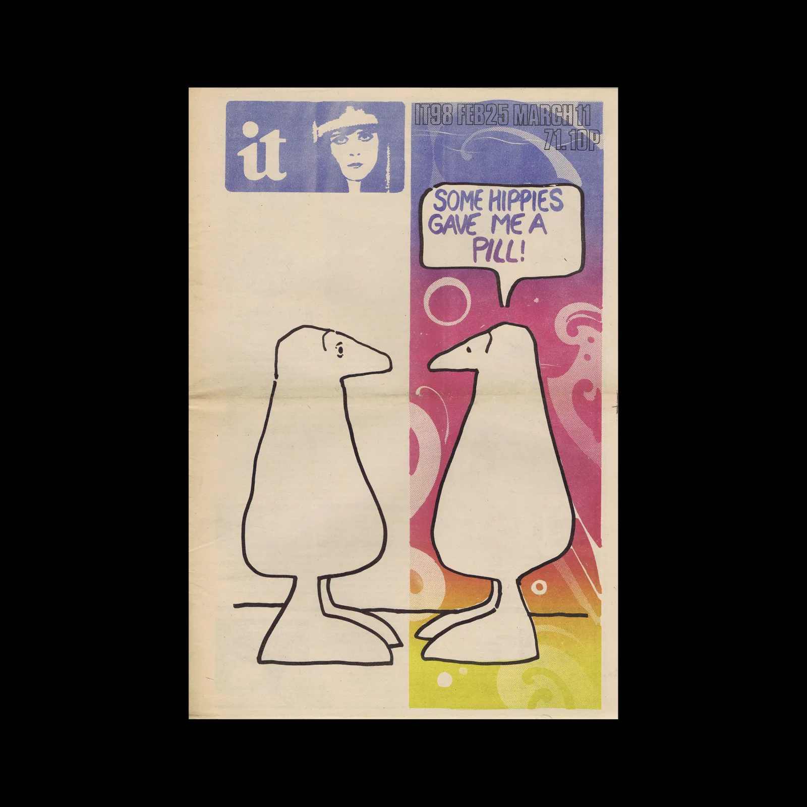 Blah Blah Blah, #1, April 1996 - Design Reviewed