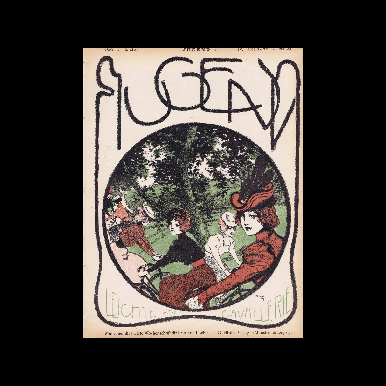 木版画 Khyber 1910 Charles van Bunschooten Onze Kunst, Vol 9, June, 1910 - Design Reviewed