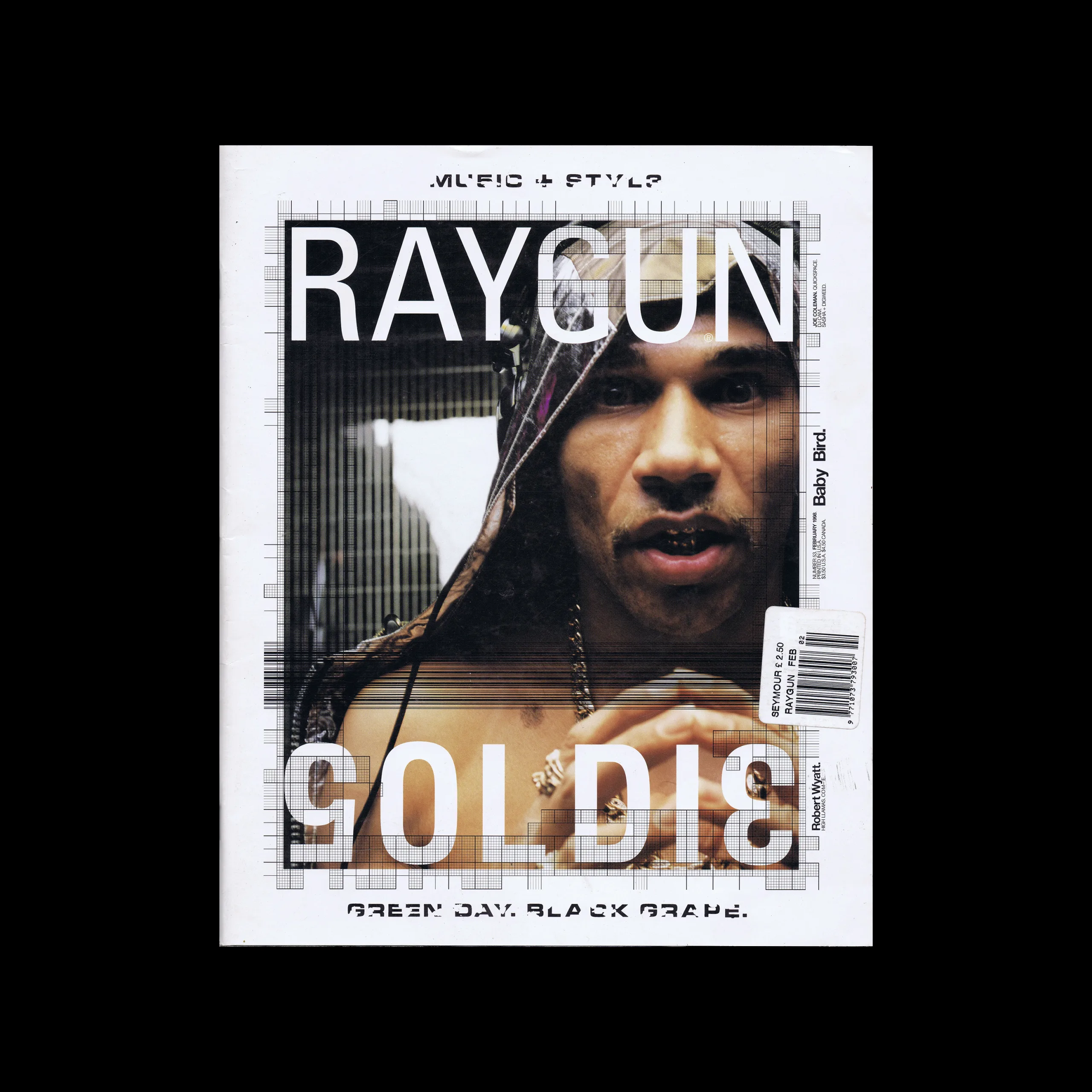 Raygun Magazine, 53, February 1998 - Design Reviewed